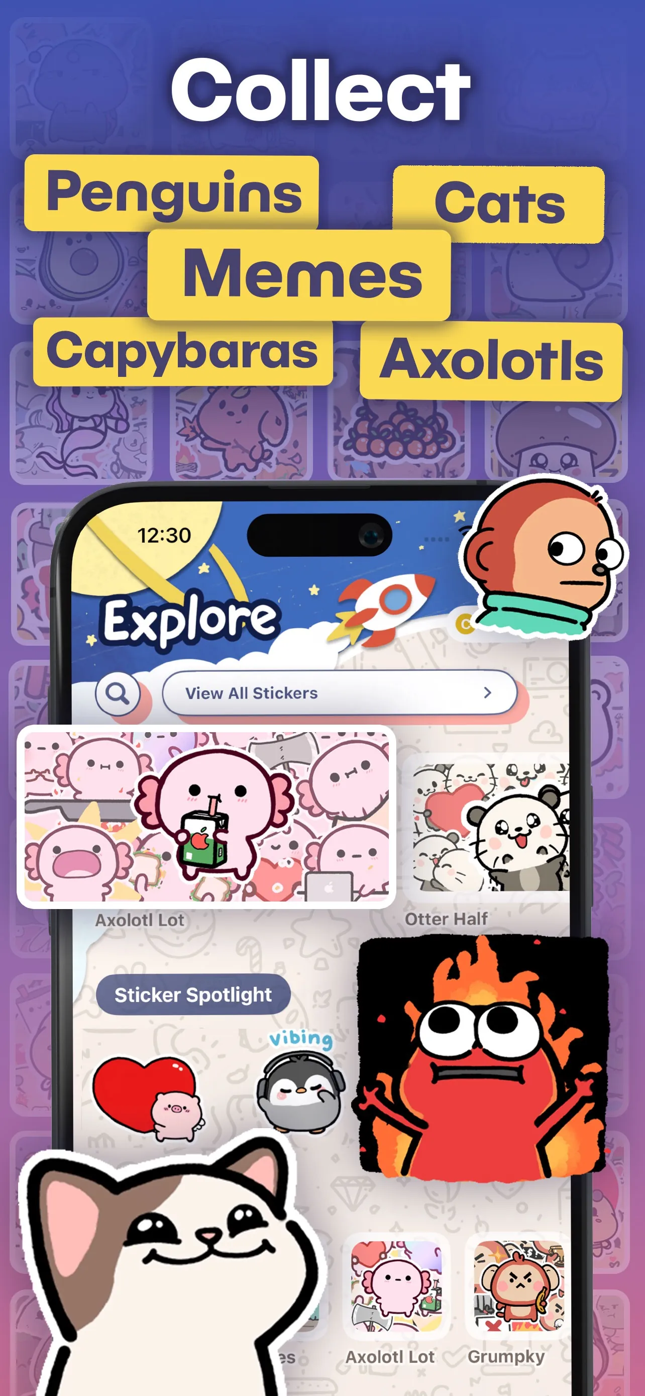 Sticker Book for iMessage GIFs iphone screenshot 3