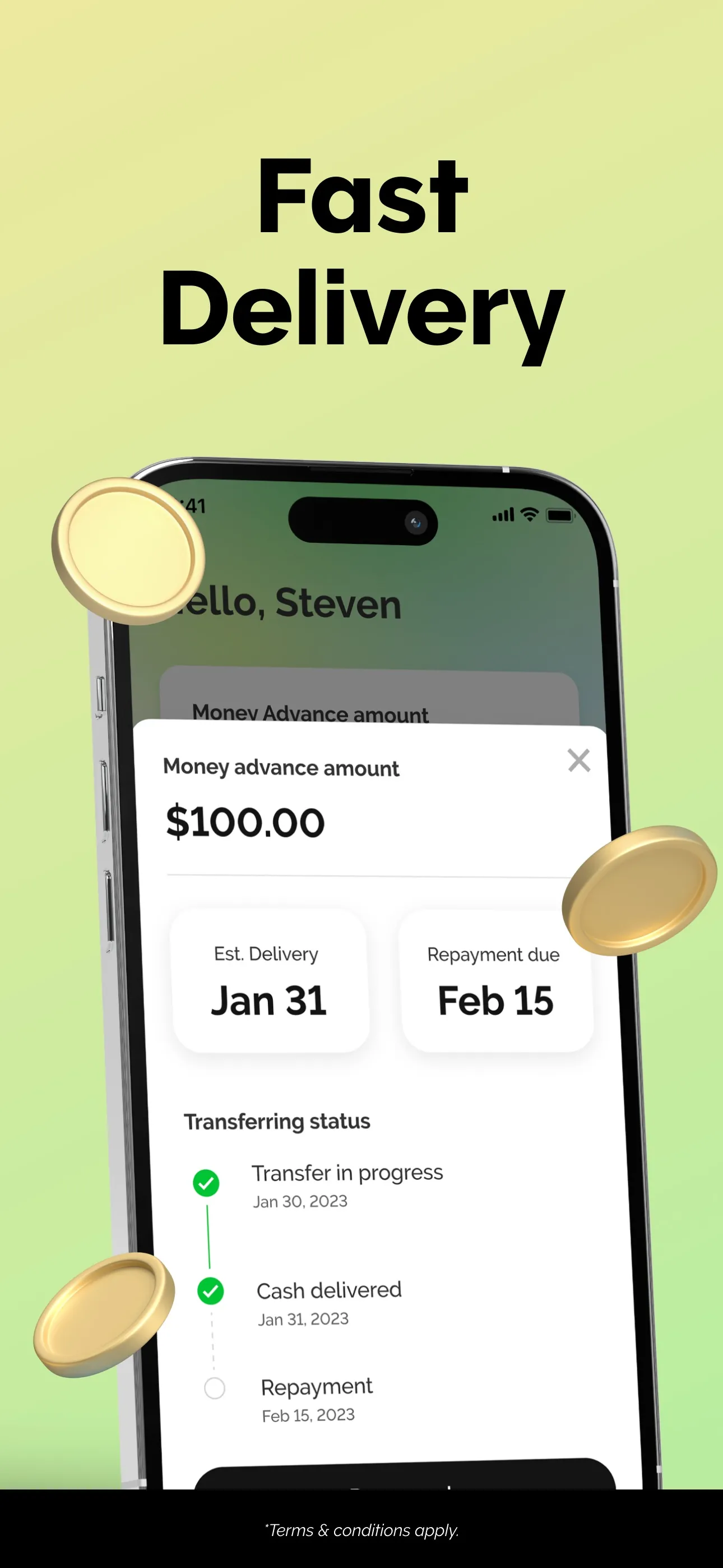 Grant: Cash Advance iphone screenshot 5