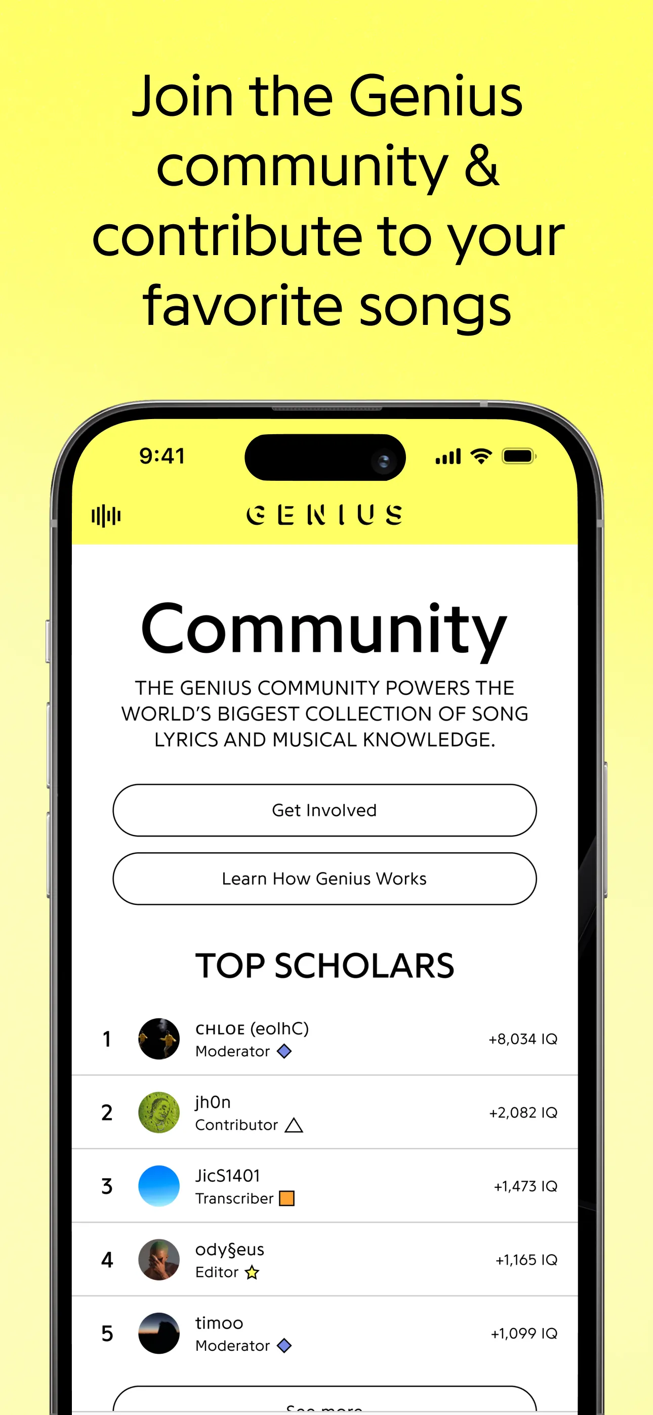 Genius: Song Lyrics Finder iphone screenshot 5