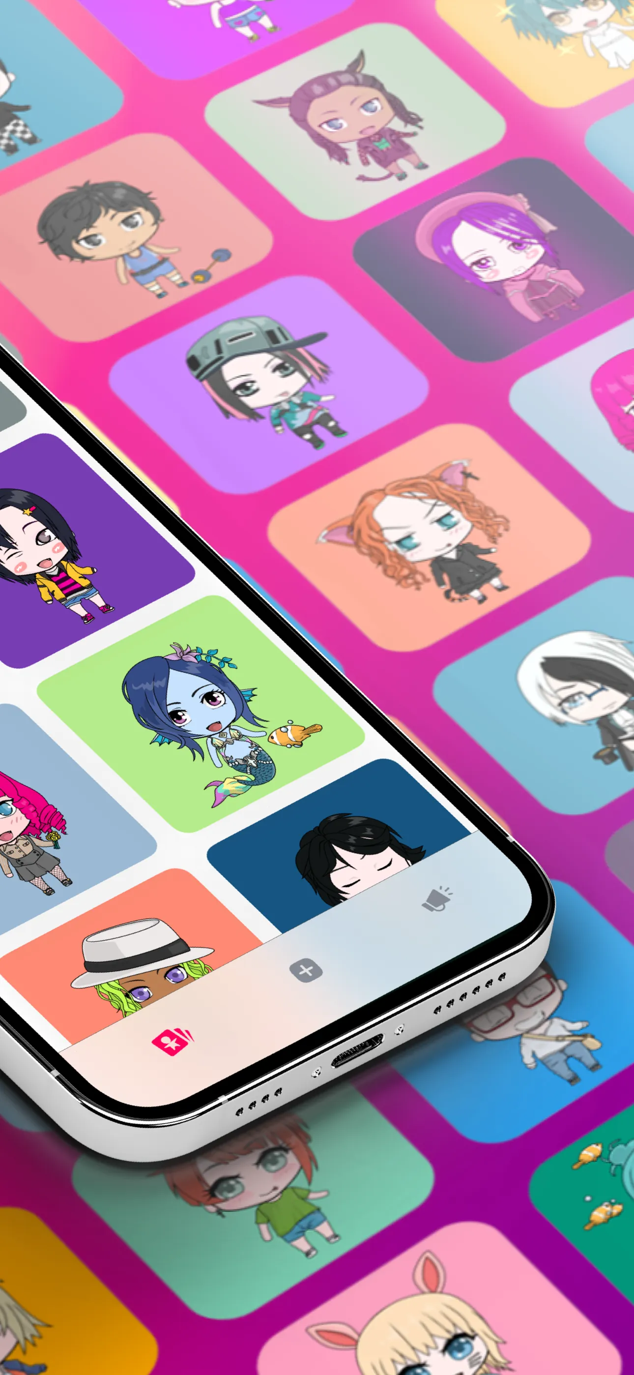 Chibi Studio Avatar Maker iphone screenshot 2