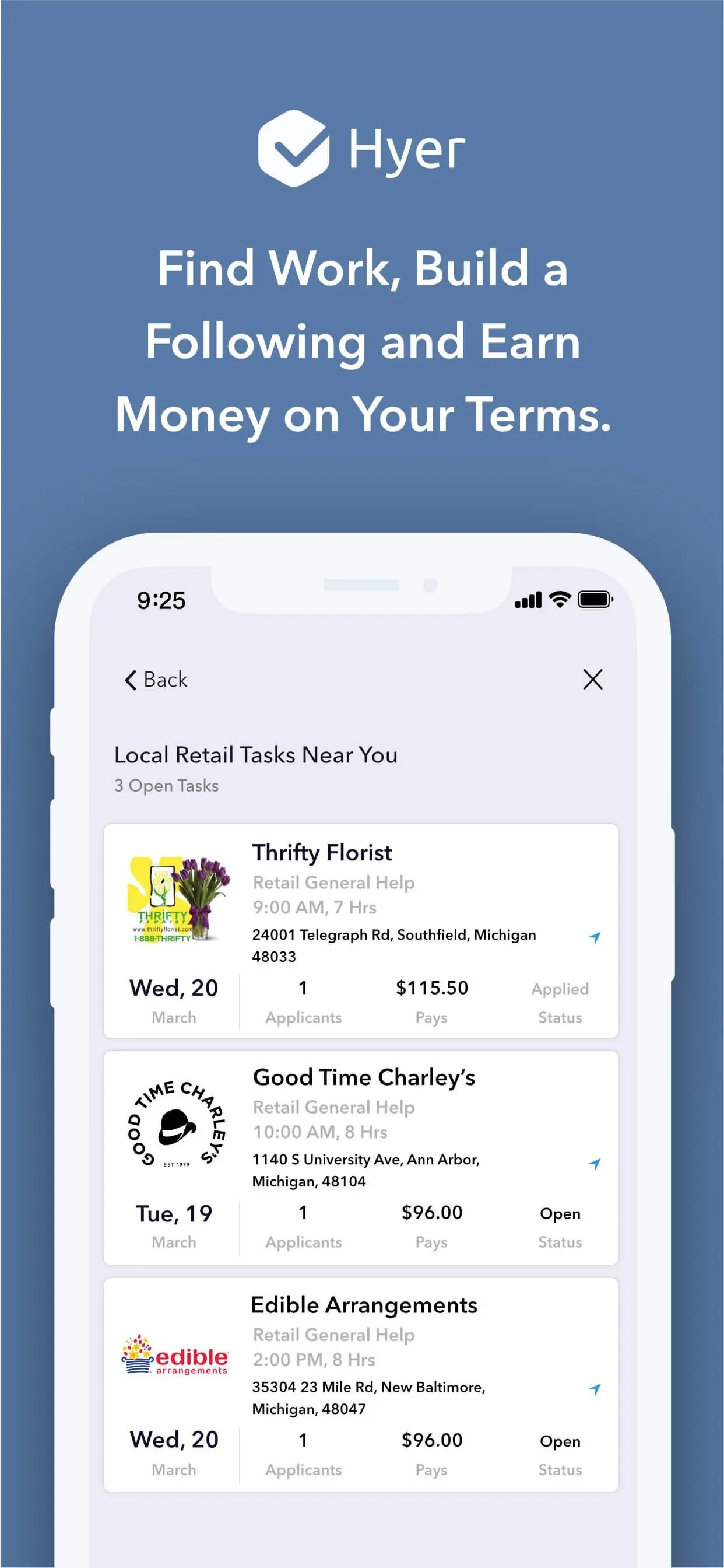 Hyer Job Search iphone screenshot 7
