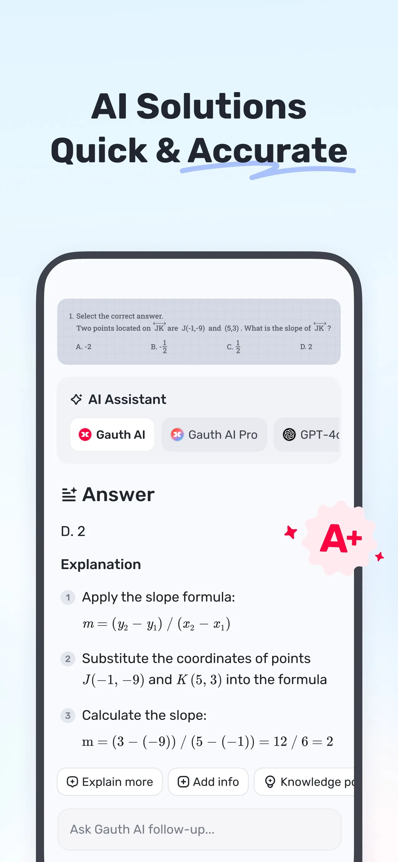Gauth: AI Study Companion iphone screenshot 3