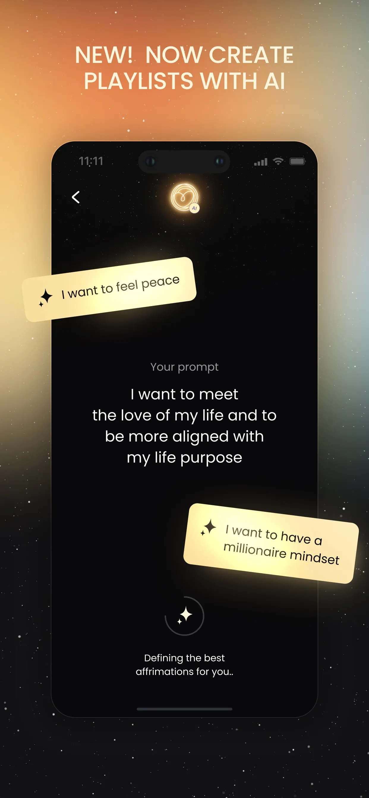 Innertune Affirmations iphone screenshot 3