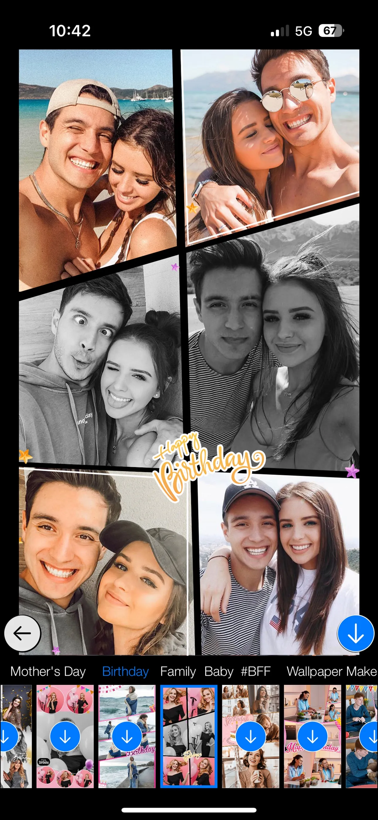 Photo Collage Maker iphone screenshot 3