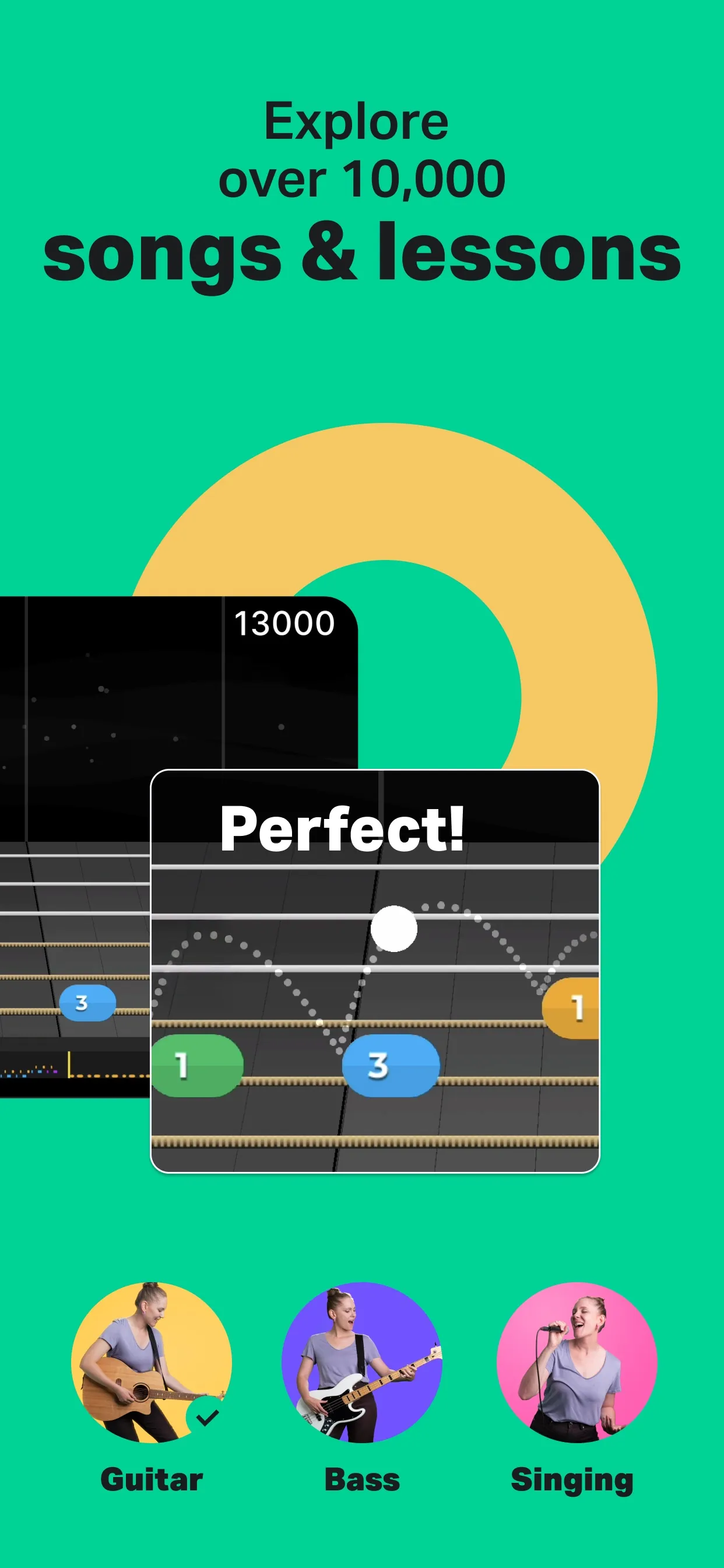 Yousician: Learn & Play Music iphone screenshot 2