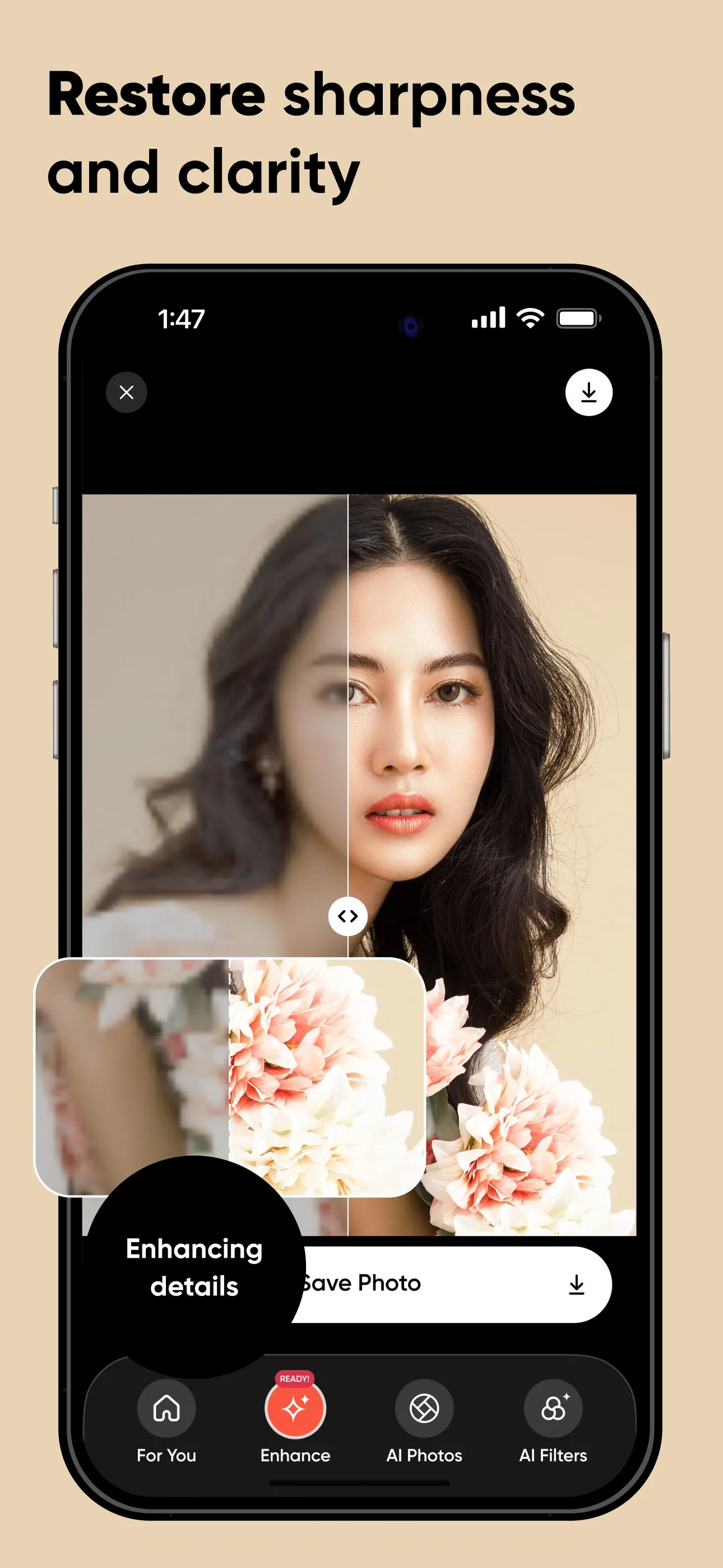 Visify - AI Photo Enhancer iphone screenshot 6