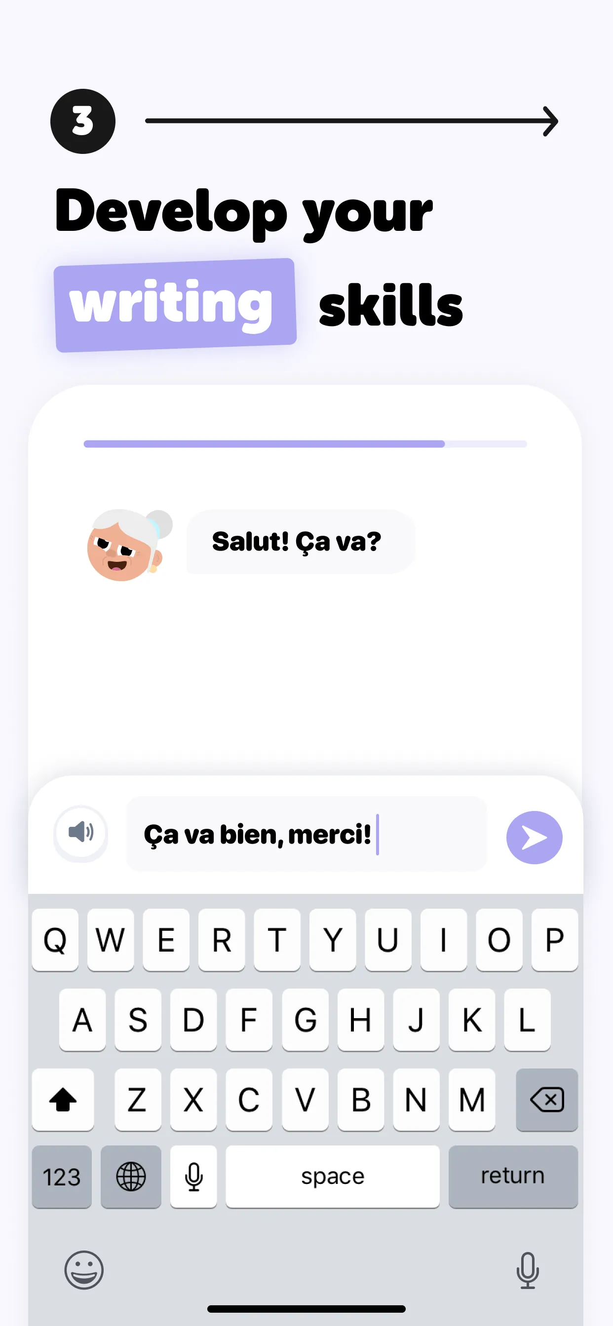 Falou - Fast language learning iphone screenshot 4