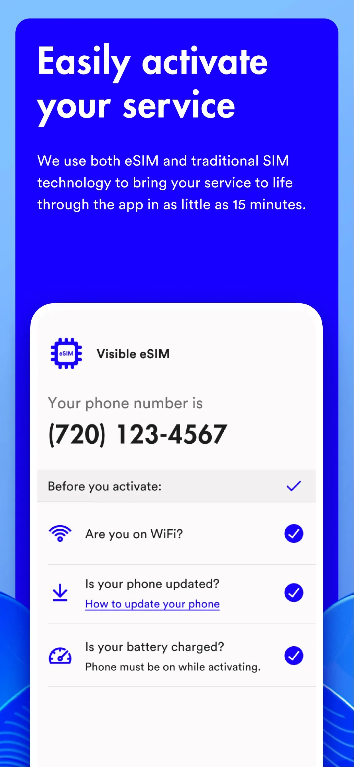Visible mobile iphone screenshot 3