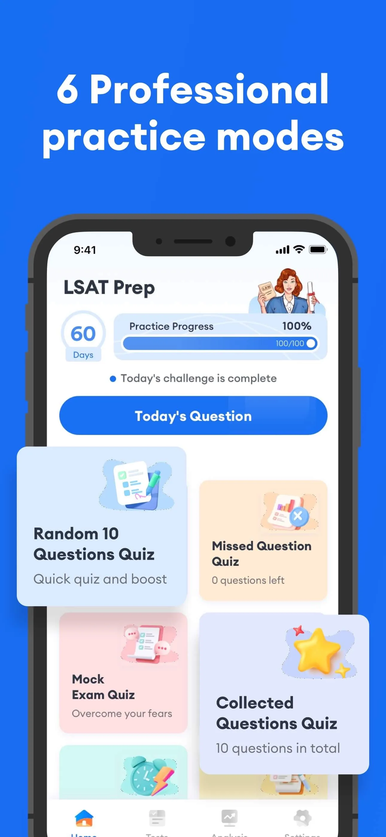 LSAT Test Prep 2025 iphone screenshot 6
