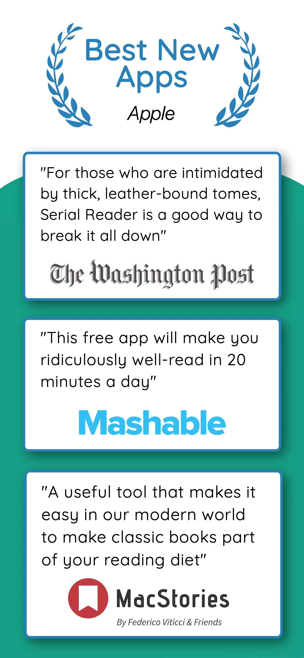 Serial Reader: Daily Book Bits iphone screenshot 2