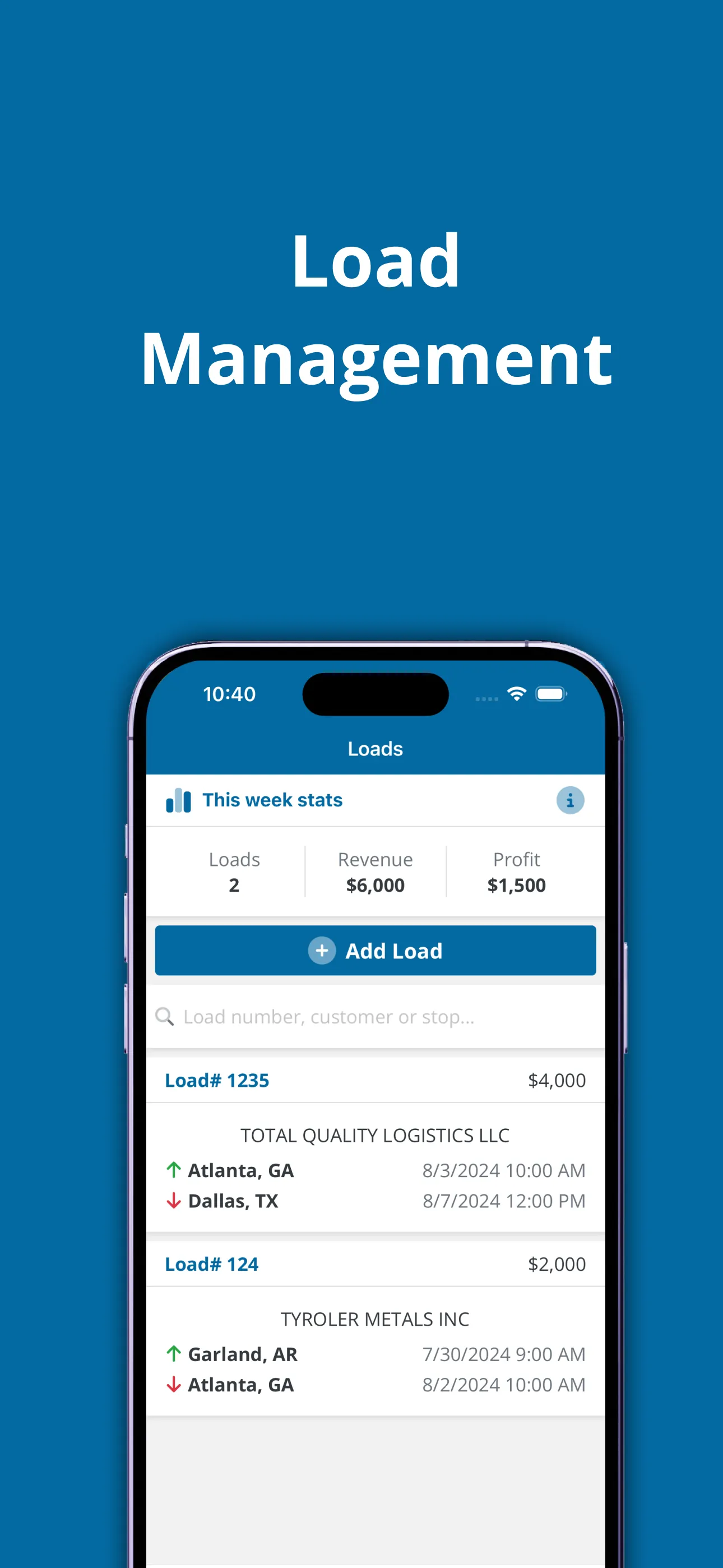Trucking Assistant iphone screenshot 4