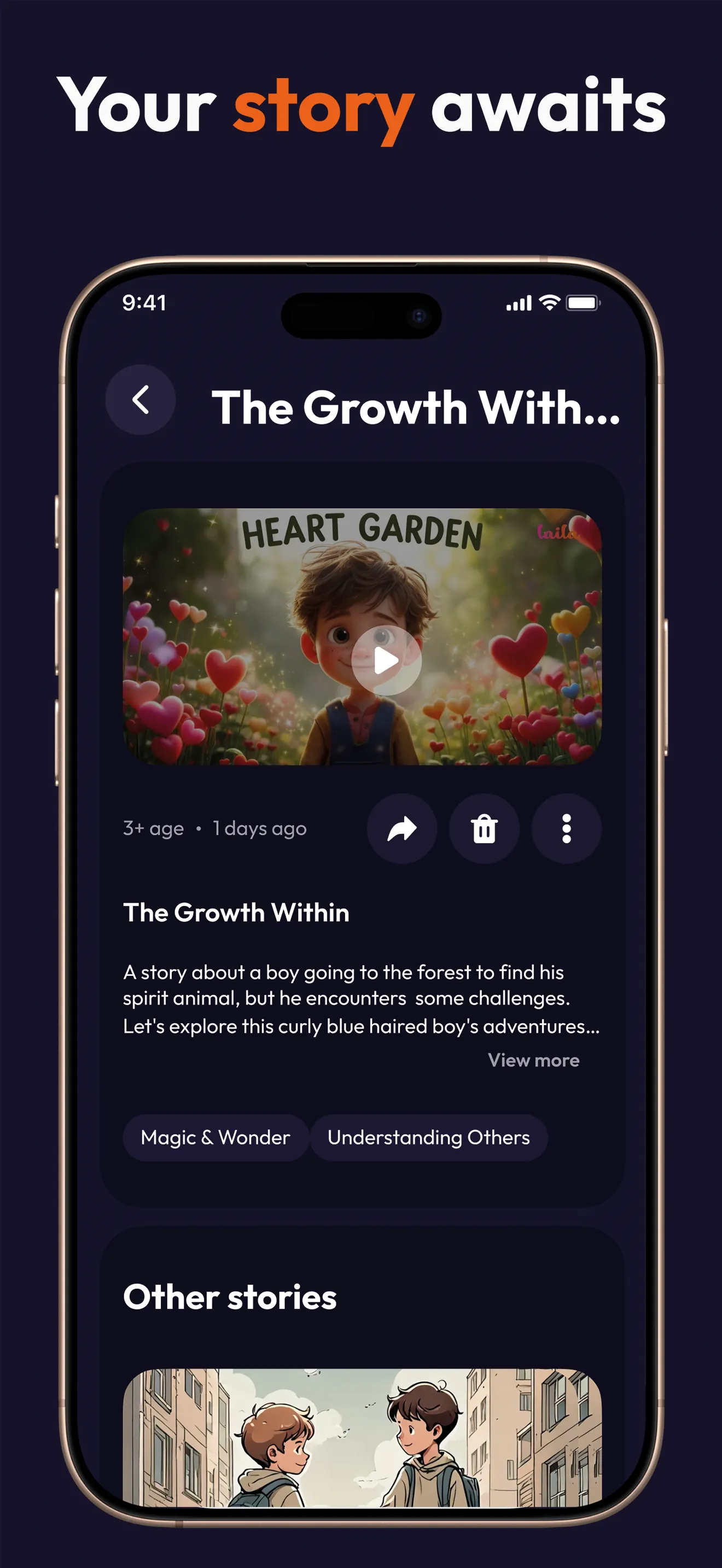Laila: AI-Powered Storytelling iphone screenshot 6