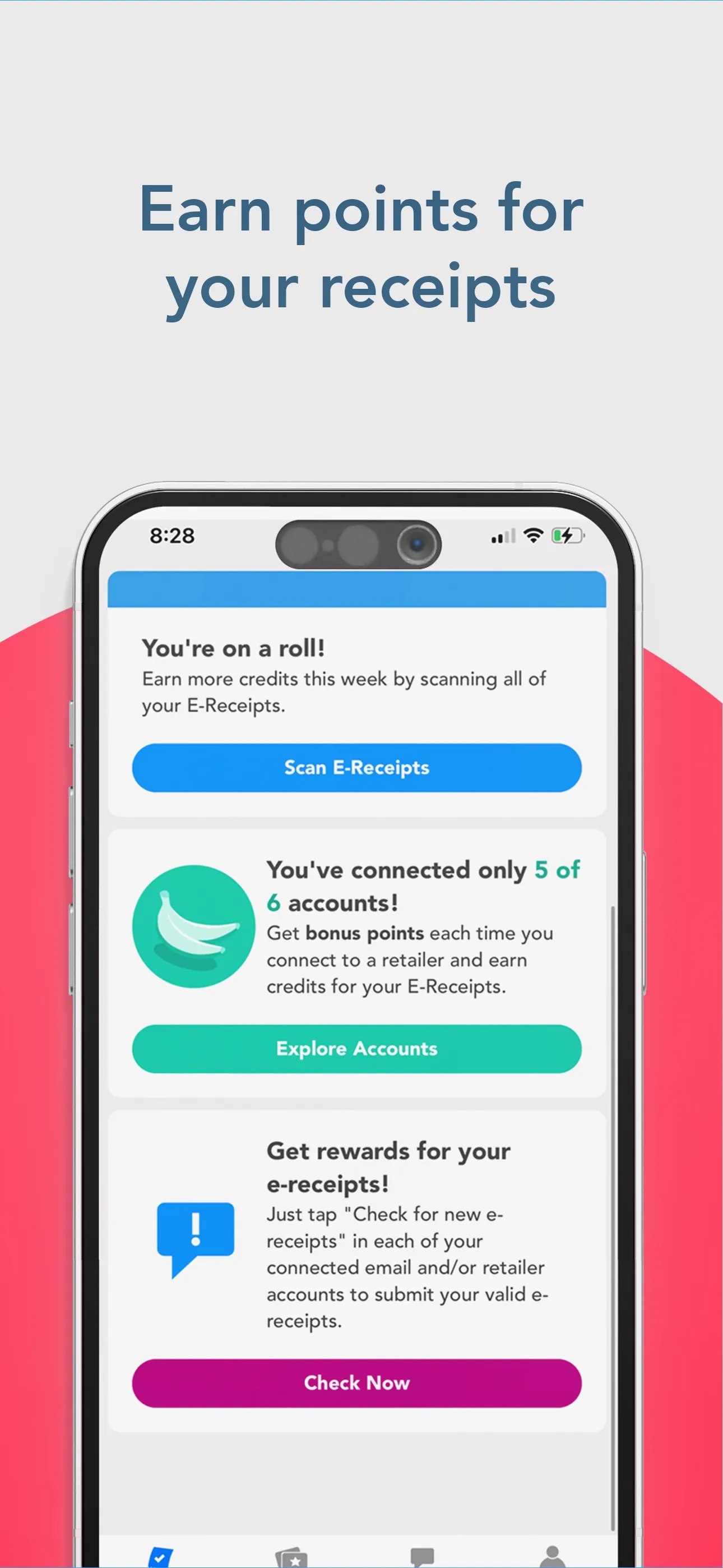 Receipt Pal: Earn Rewards App iphone screenshot 4