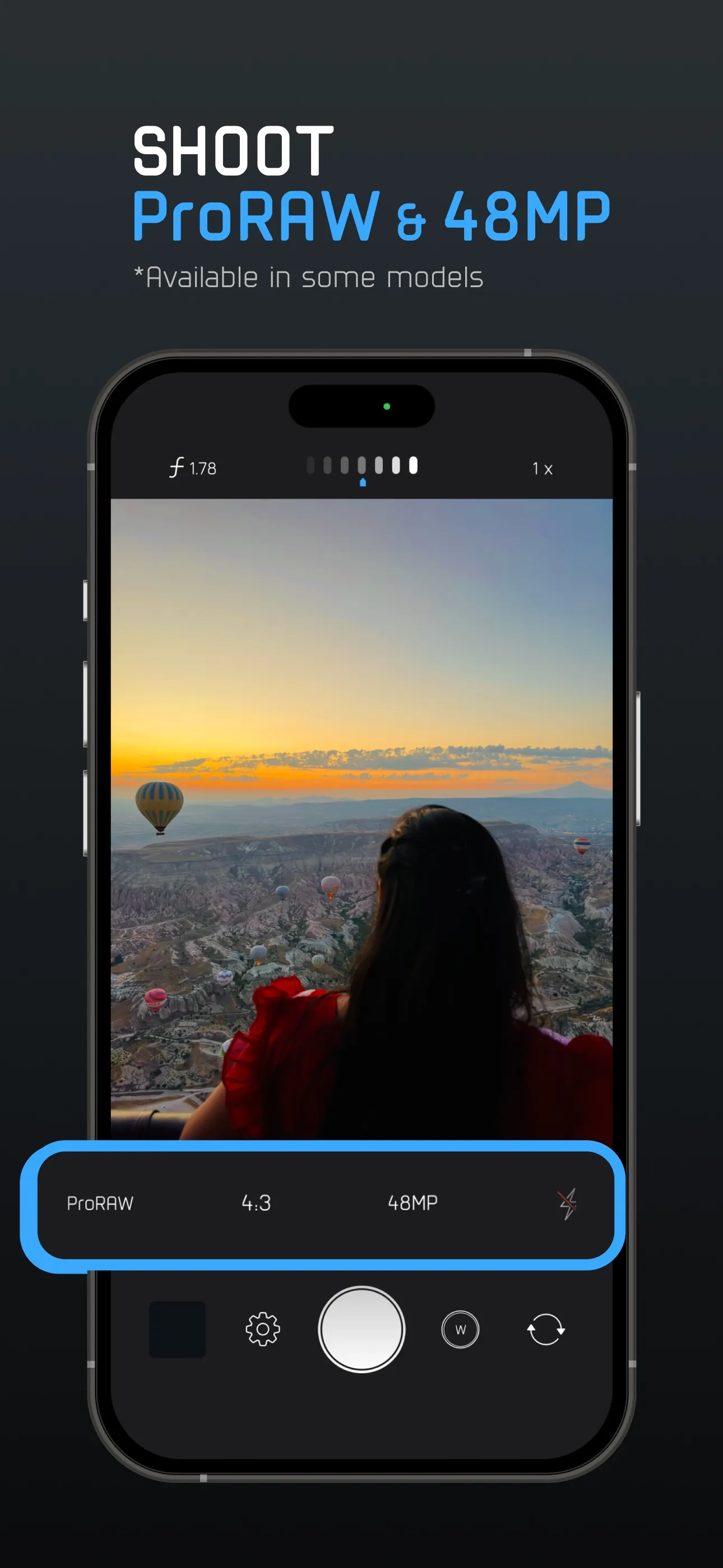 ProCam - Capture ProRAW photos iphone screenshot 3