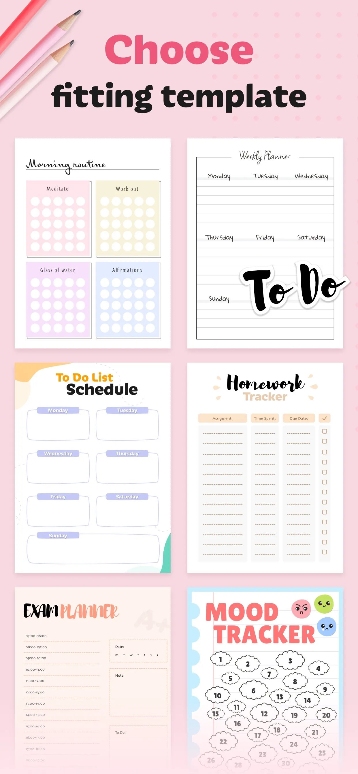 Digital Planner – Task Journal iphone screenshot 3