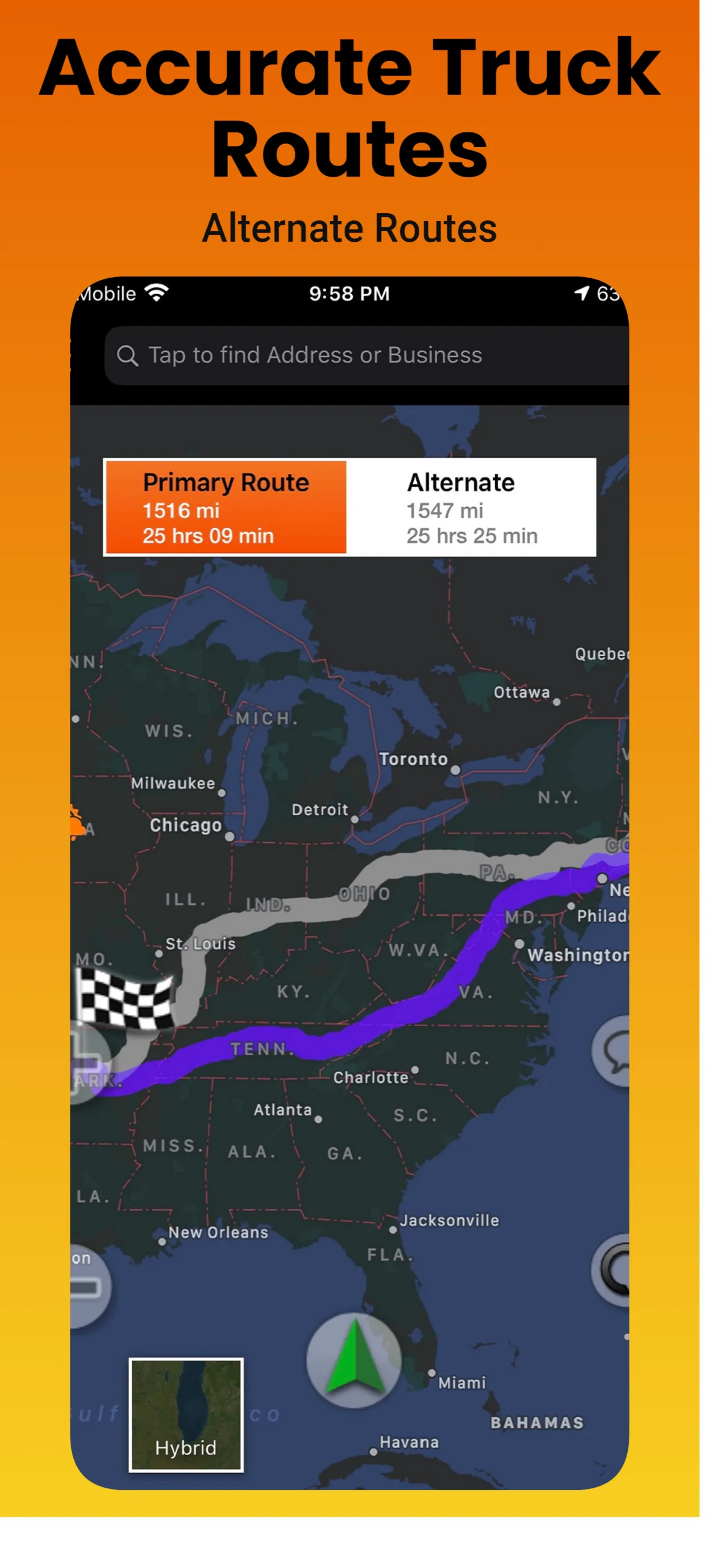 SmartTruckRoute: Truck GPS iphone screenshot 2