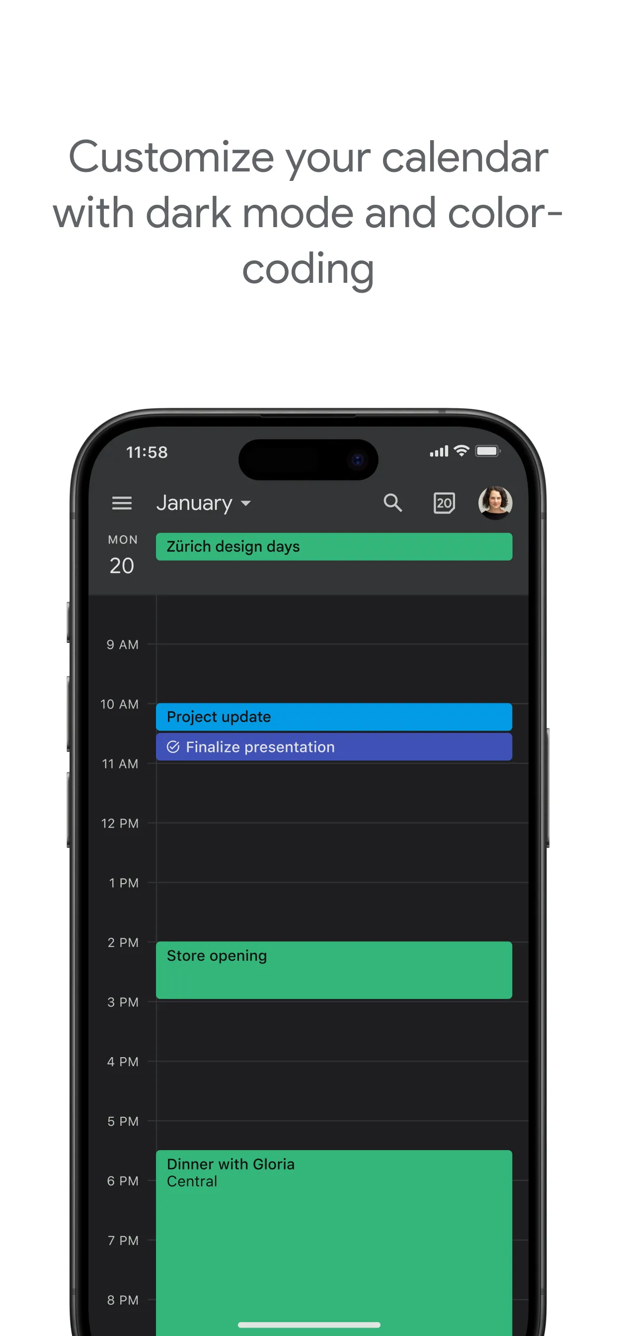 Google Calendar: Get Organized iphone screenshot 6
