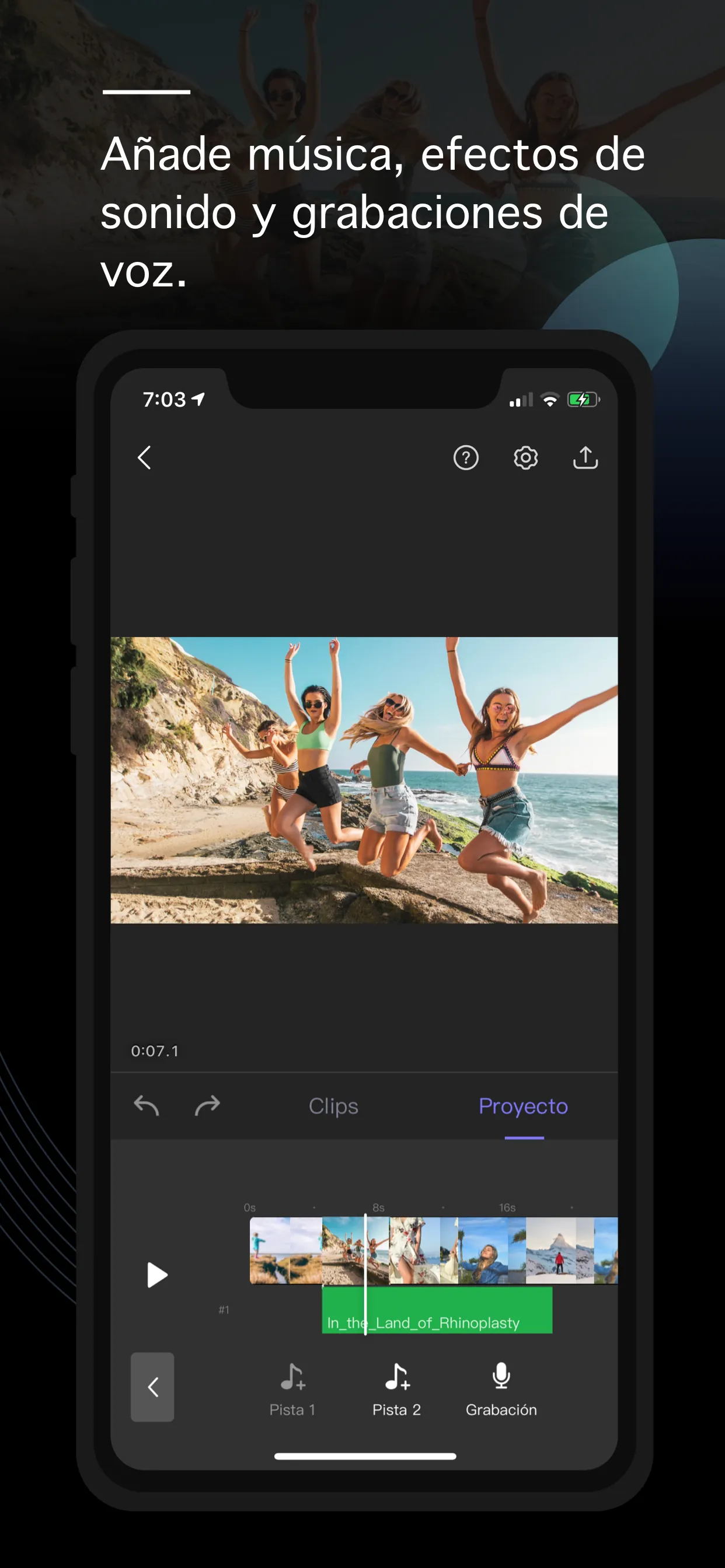 Perfect Video Editor, Collage iphone screenshot 4