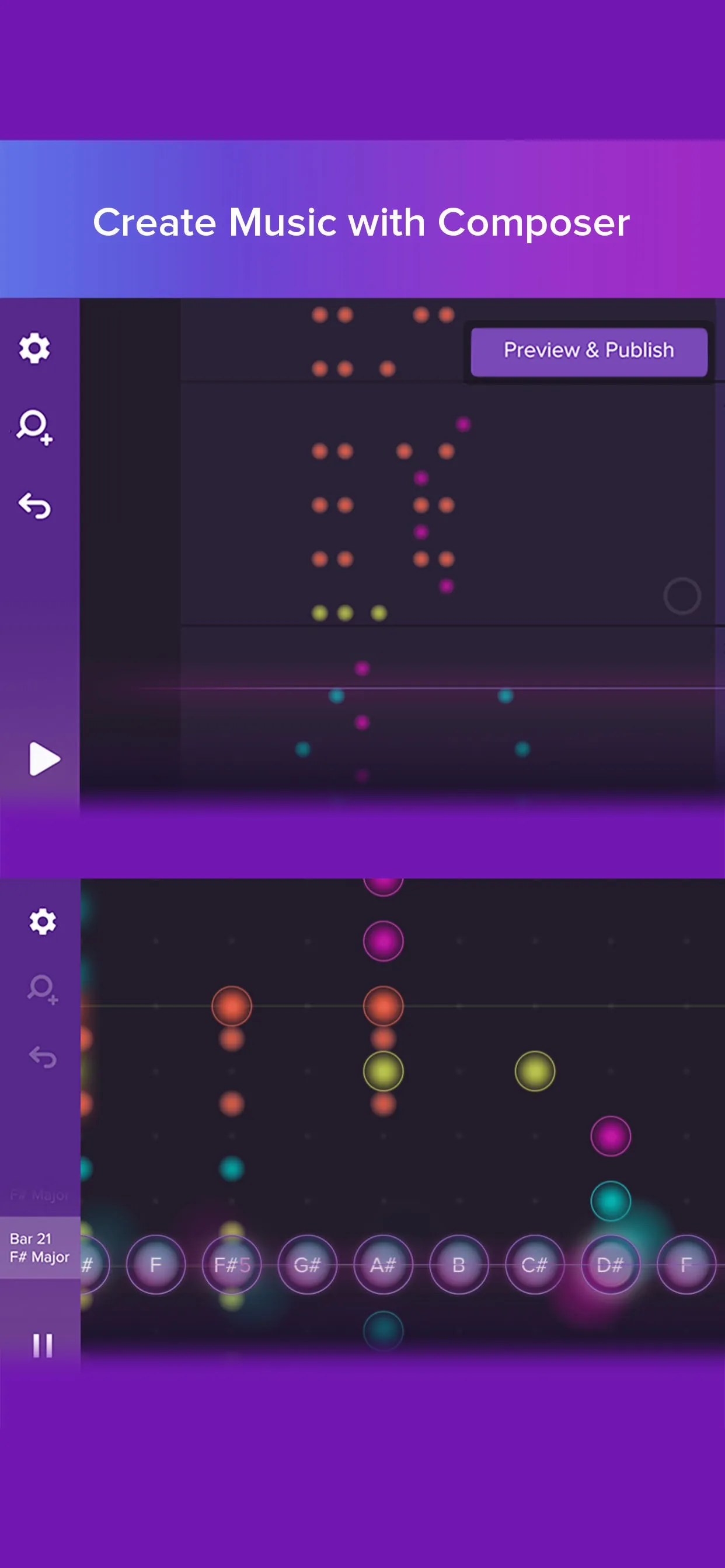 Magic Piano: game by Smule iphone screenshot 3