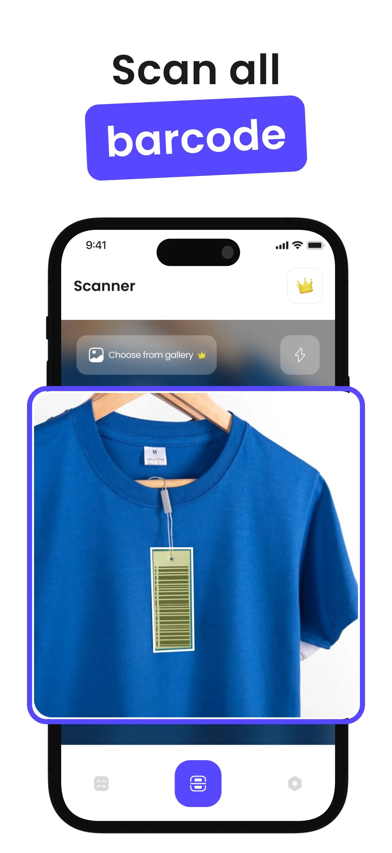 Barcode Scanner - App iphone screenshot 5