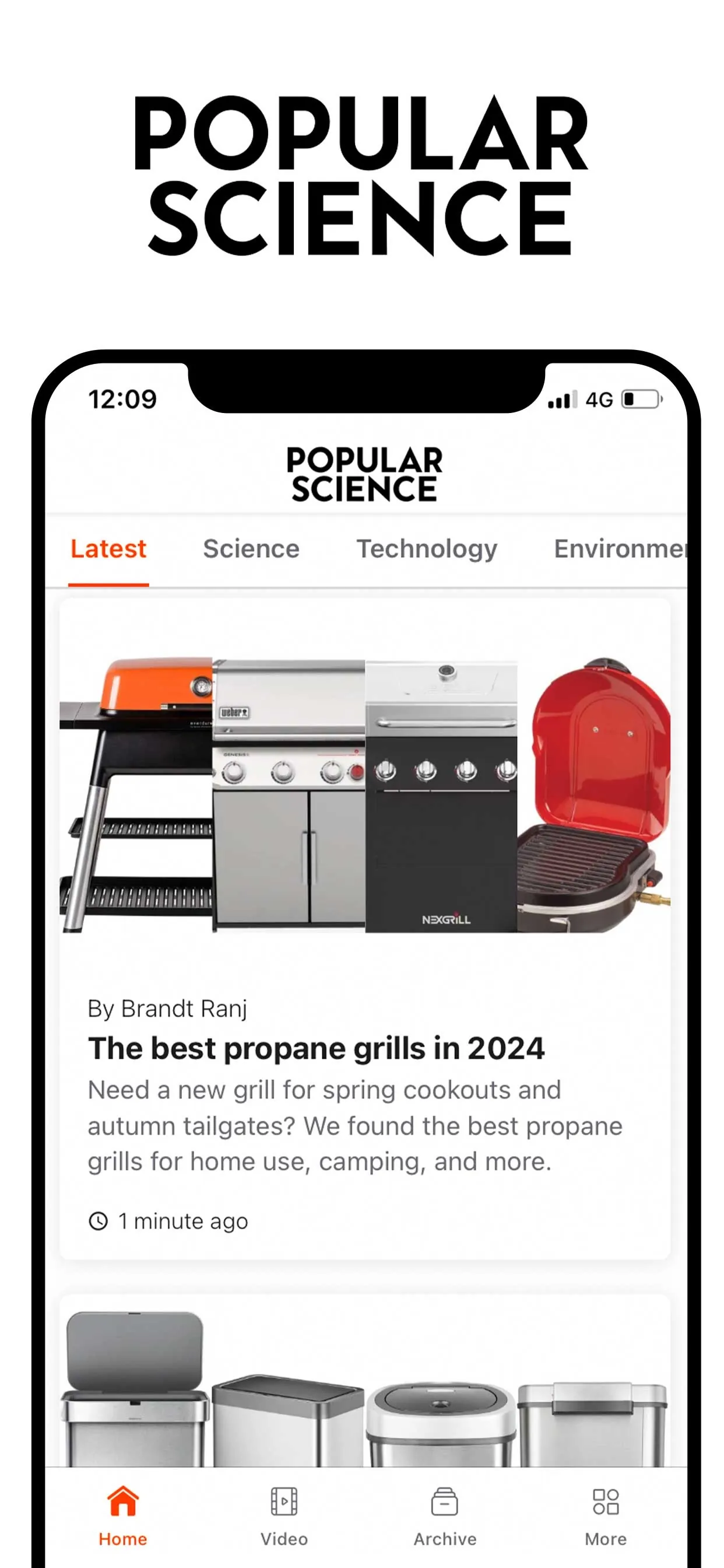 Popular Science iphone screenshot 1