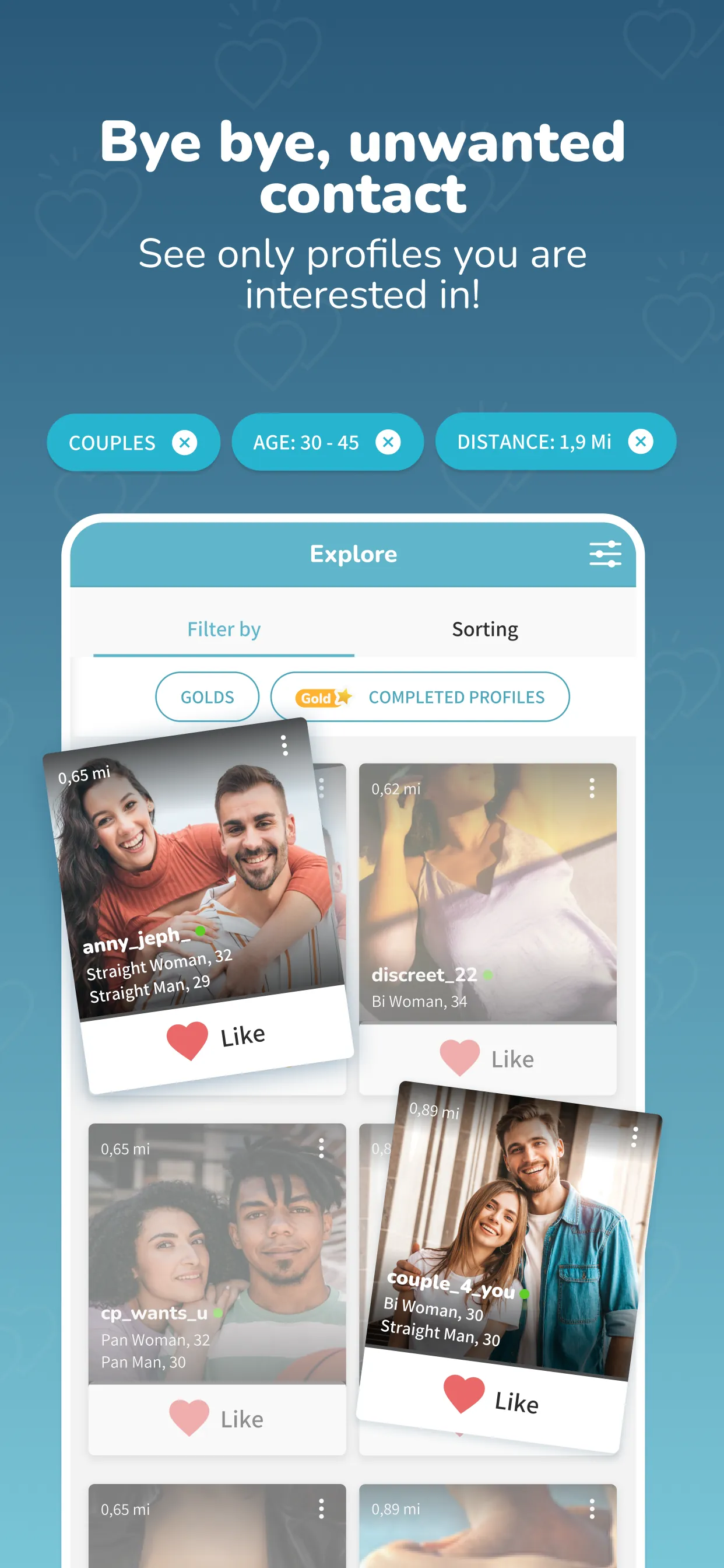 ysos: Couple meeting & dating iphone screenshot 2