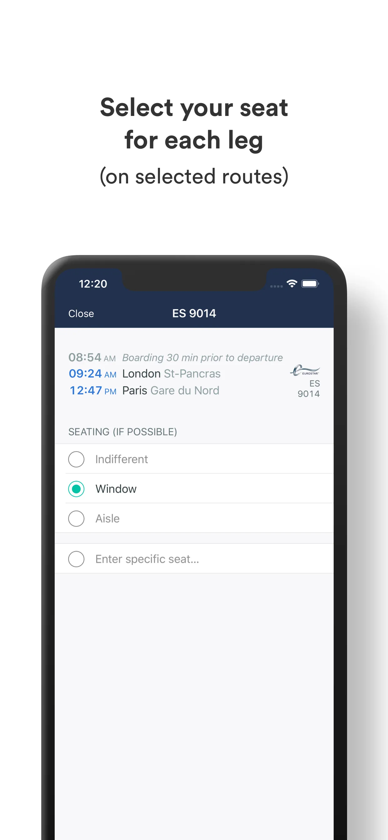 Trainline Business EU iphone screenshot 6
