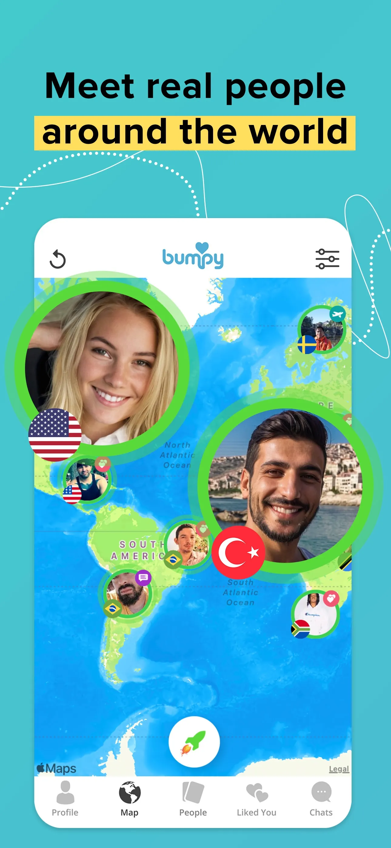 Bumpy – International Dating iphone screenshot 2