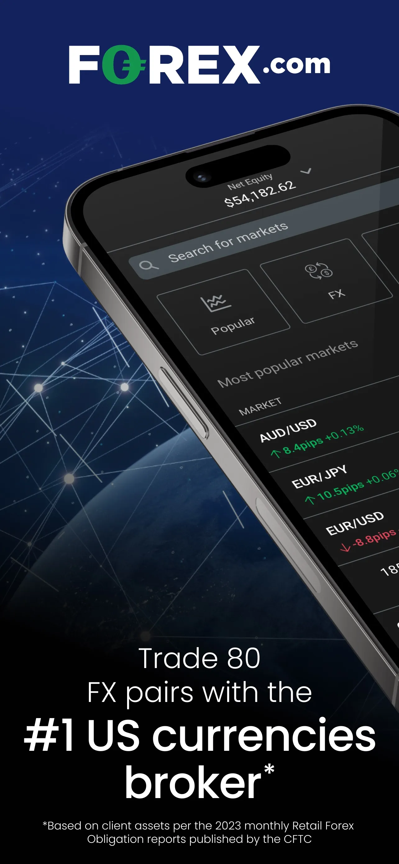 Forex Trading Broker FOREX.com iphone screenshot 1