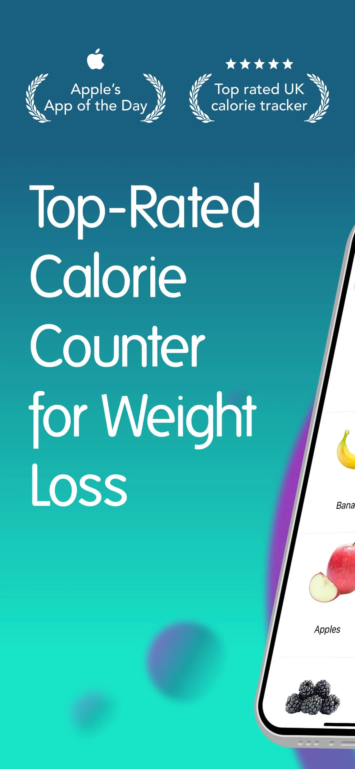 Calorie Counter + iphone screenshot 1