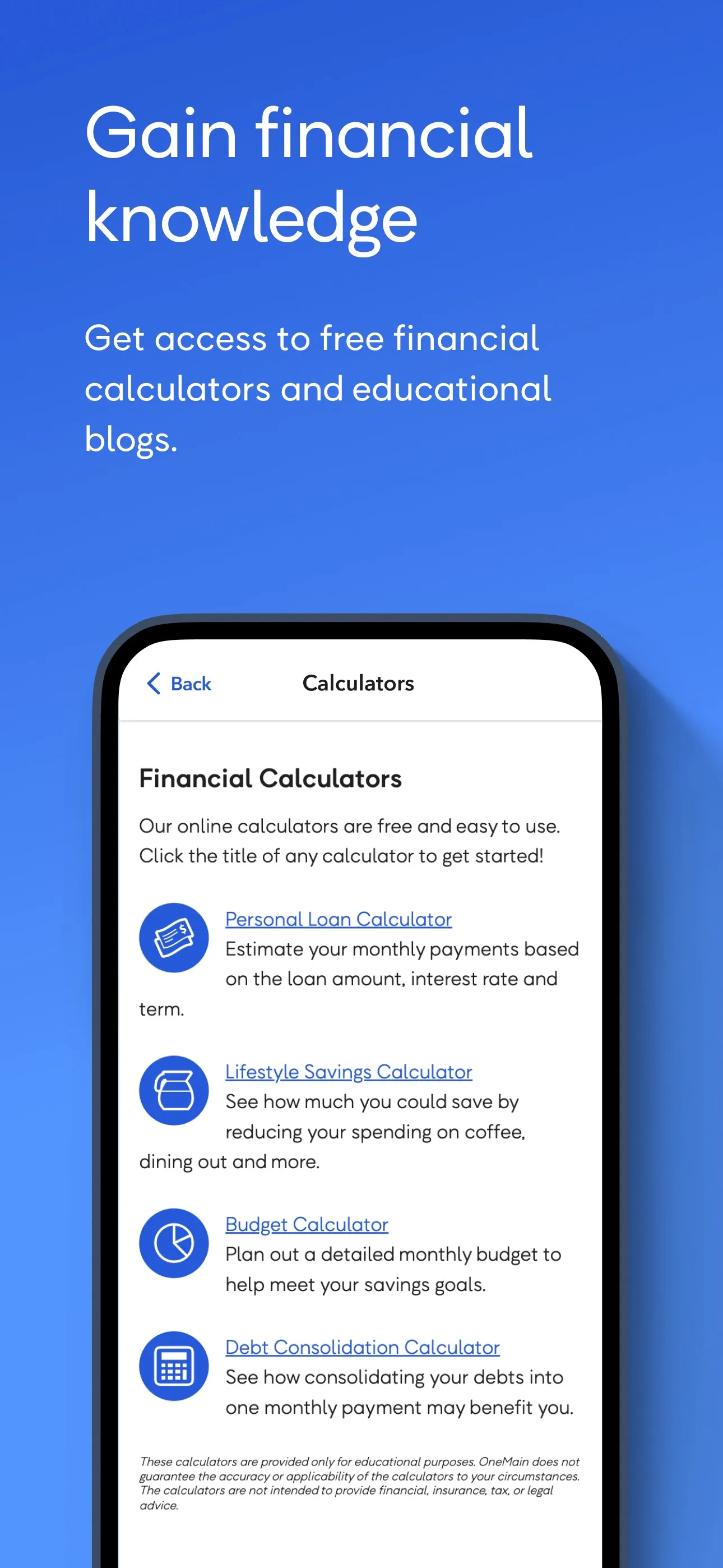 OneMain iphone screenshot 8