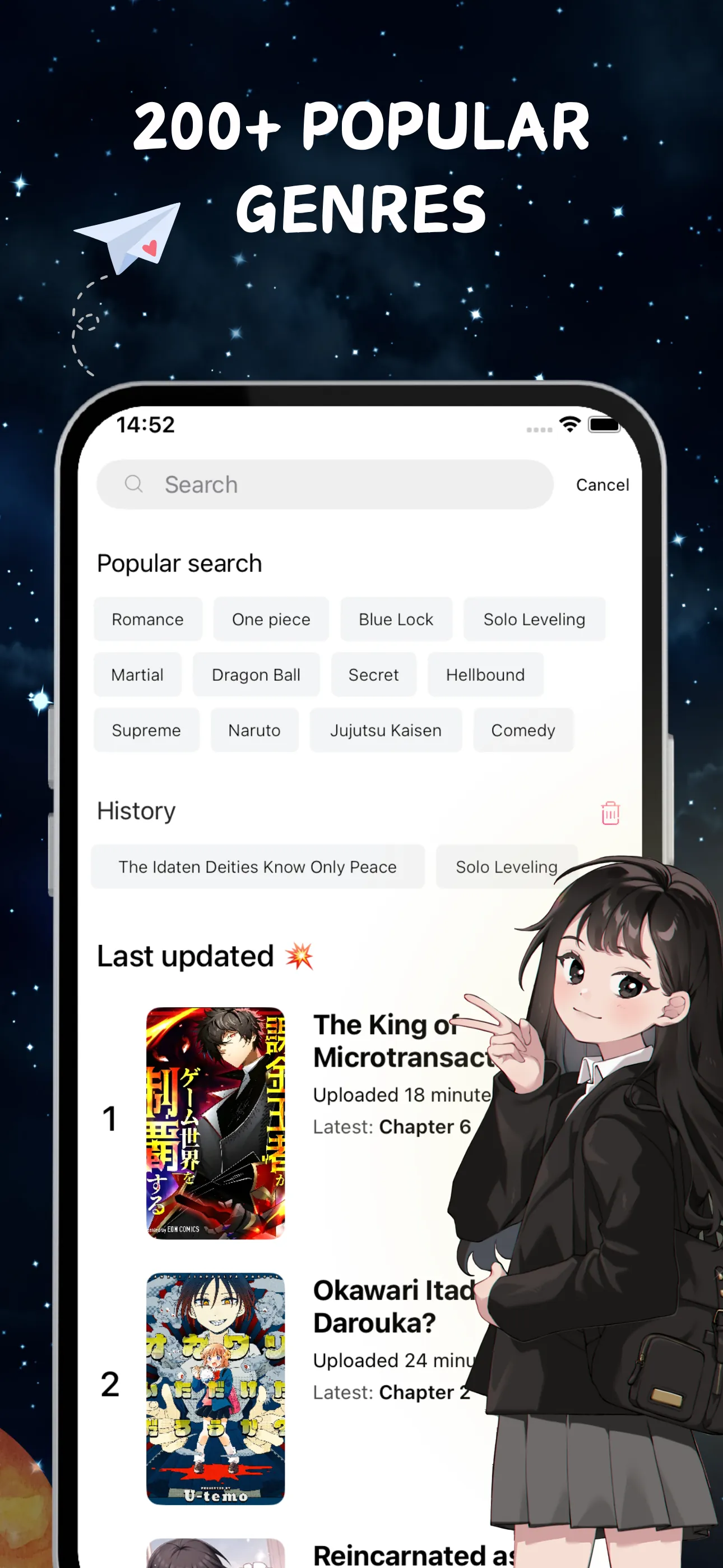 Manga Reader Infinity iphone screenshot 6