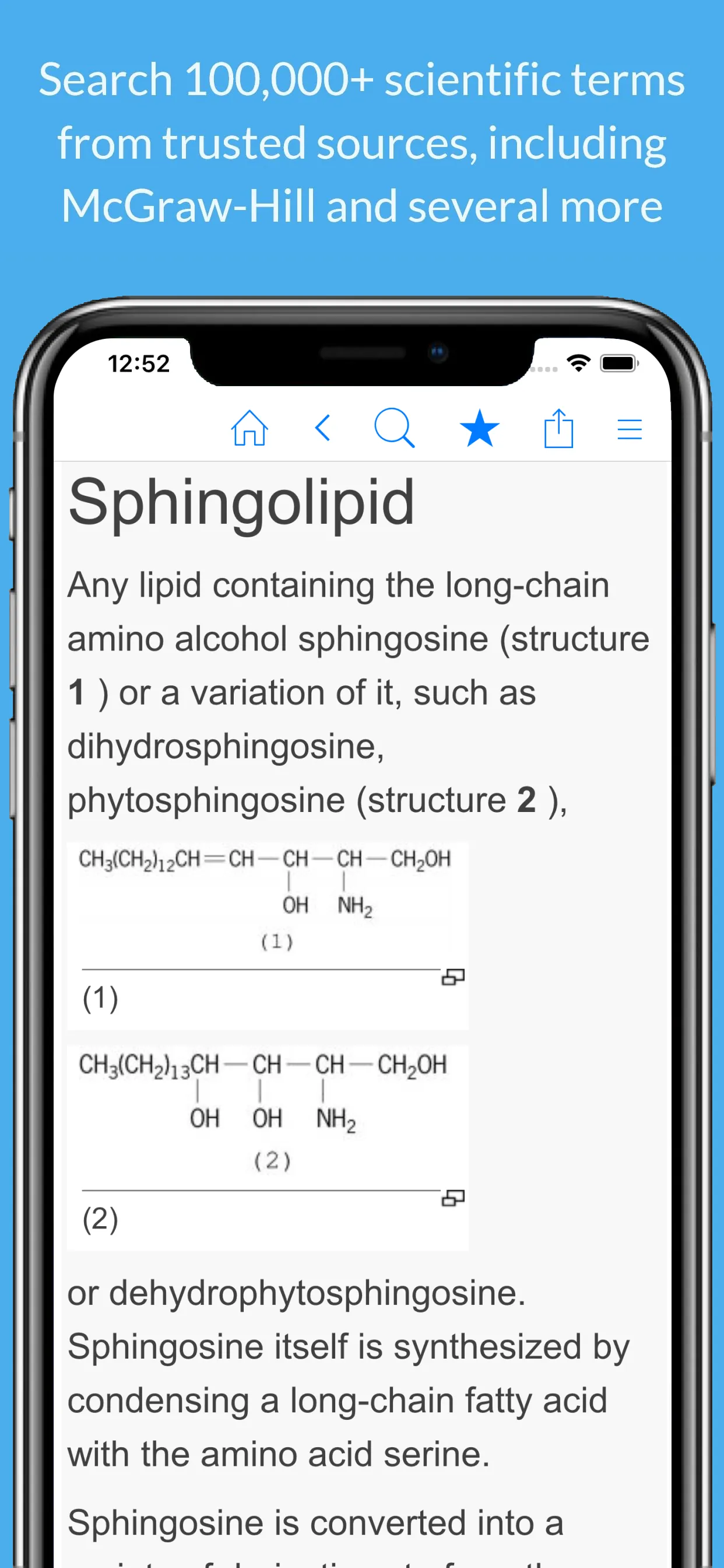 Science Dictionary by Farlex iphone screenshot 1