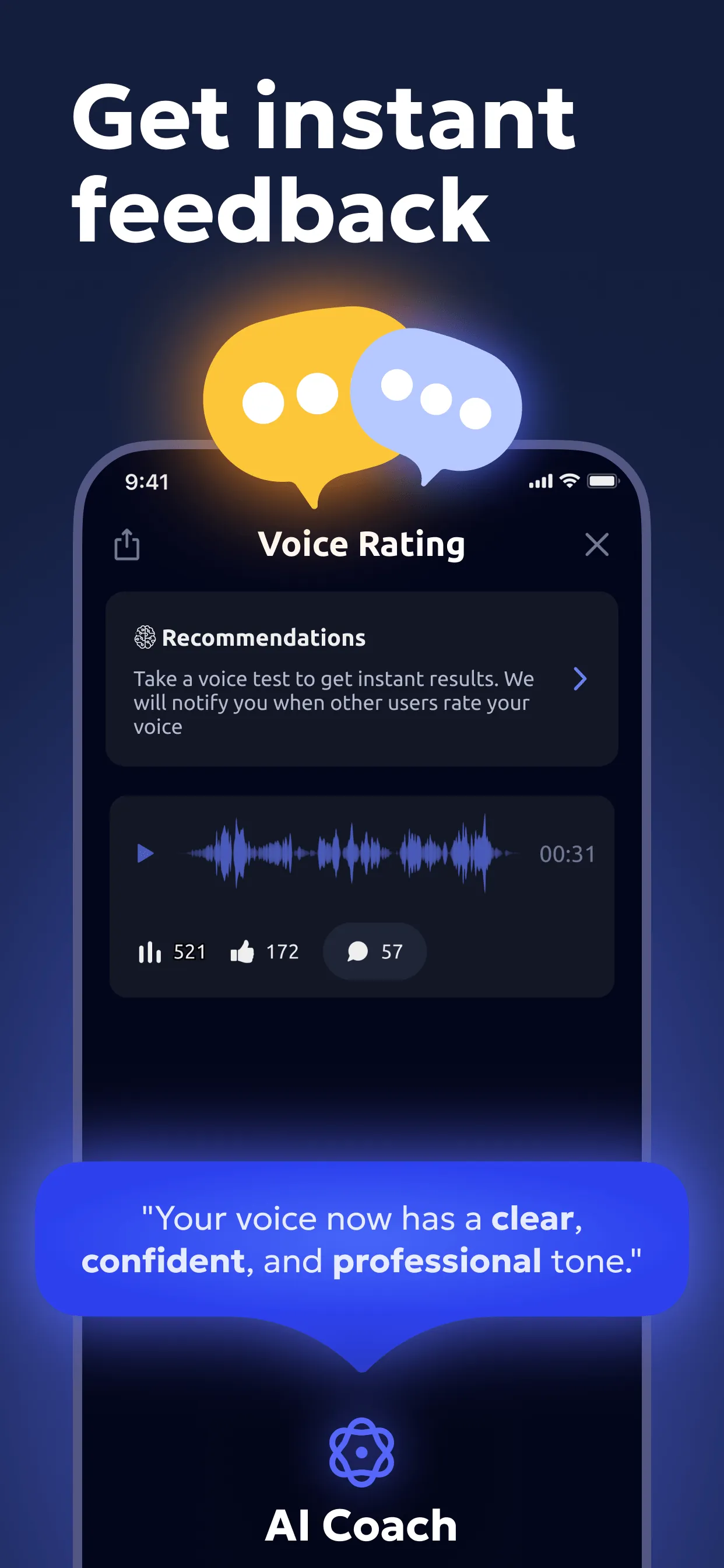 Vocal Image: AI Voice Coach iphone screenshot 6