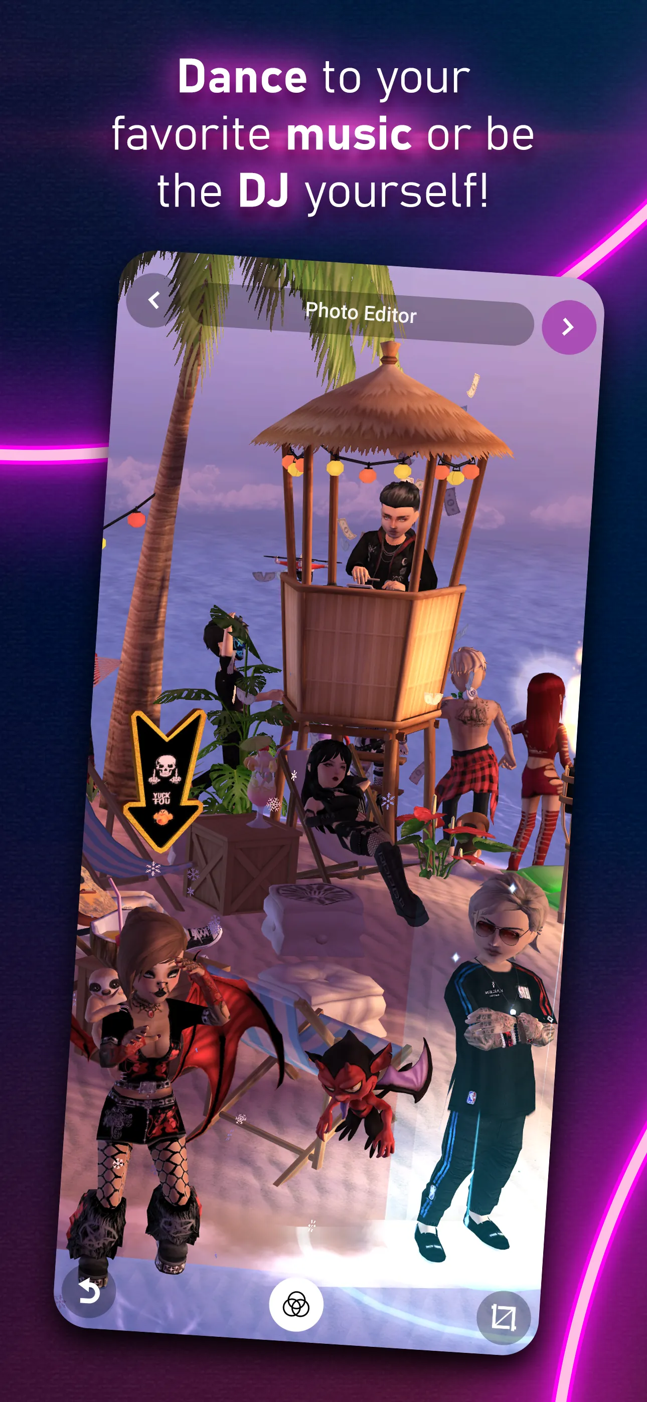 Club Cooee - 3D Avatar Chat iphone screenshot 4