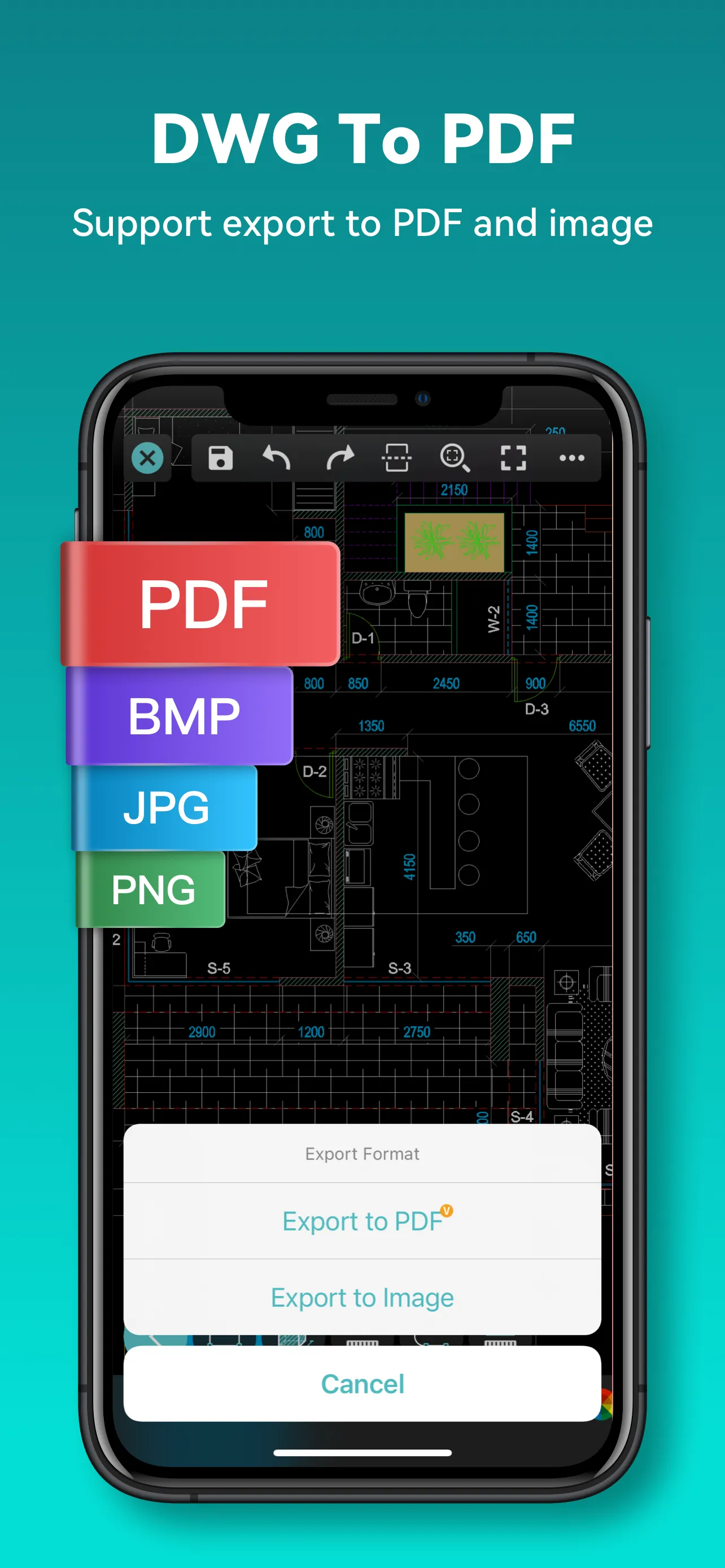 DWG FastView-CAD Viewer&Editor iphone screenshot 4