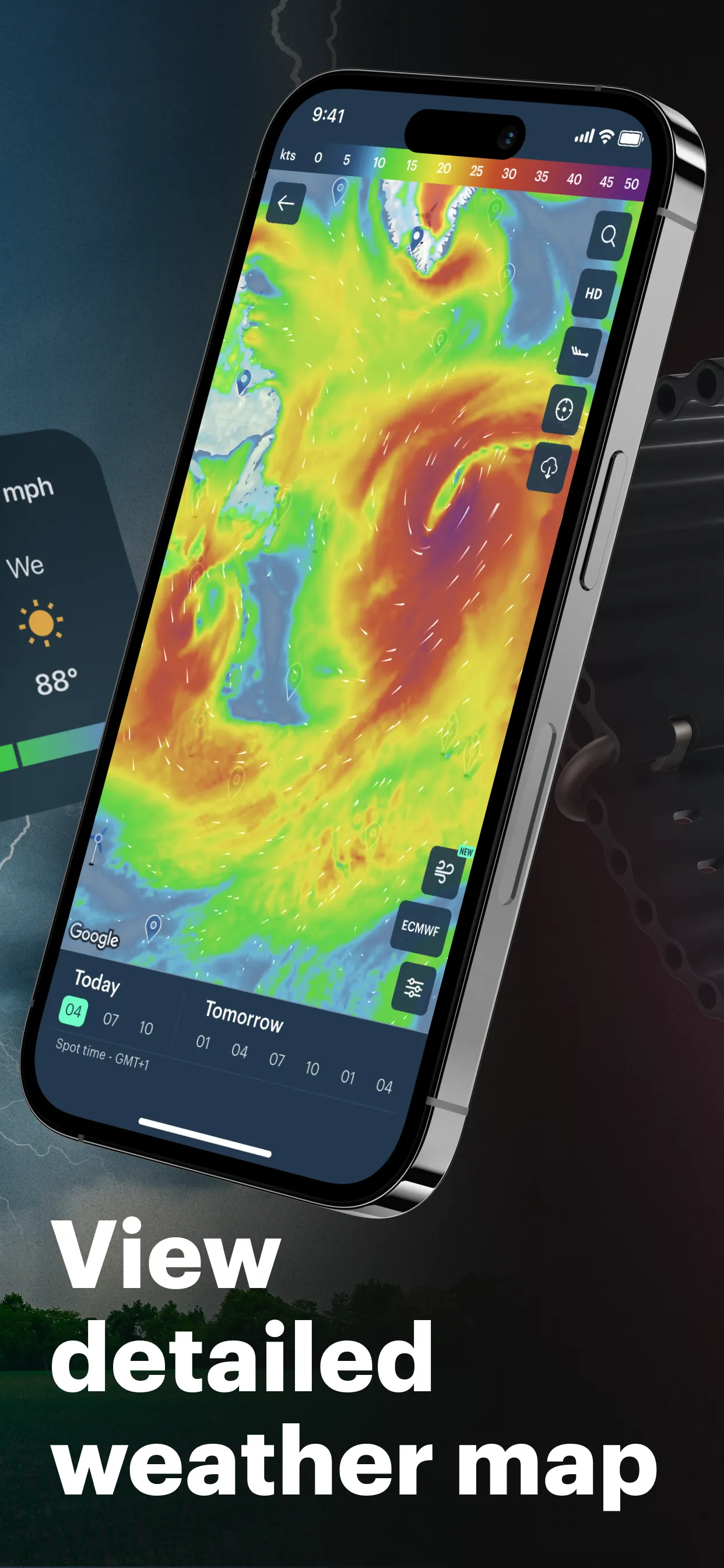 Windy.app — Wind, Tides, Radar iphone screenshot 3