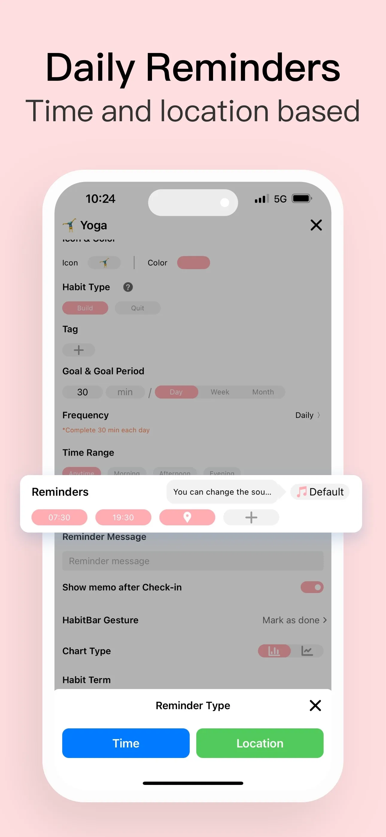 Habit Tracker iphone screenshot 6
