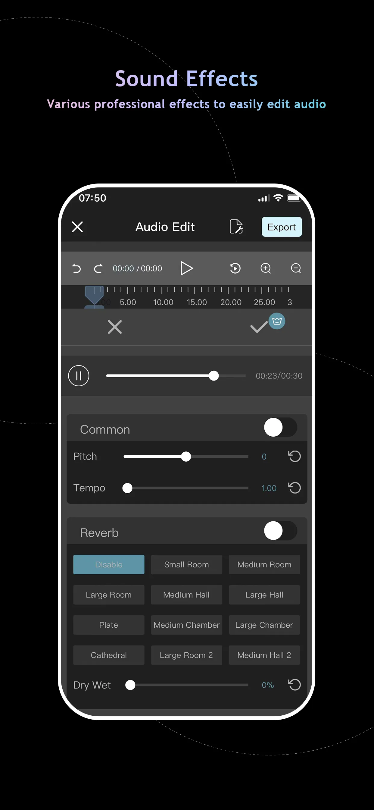 Audio Editor : Audiolab iphone screenshot 2