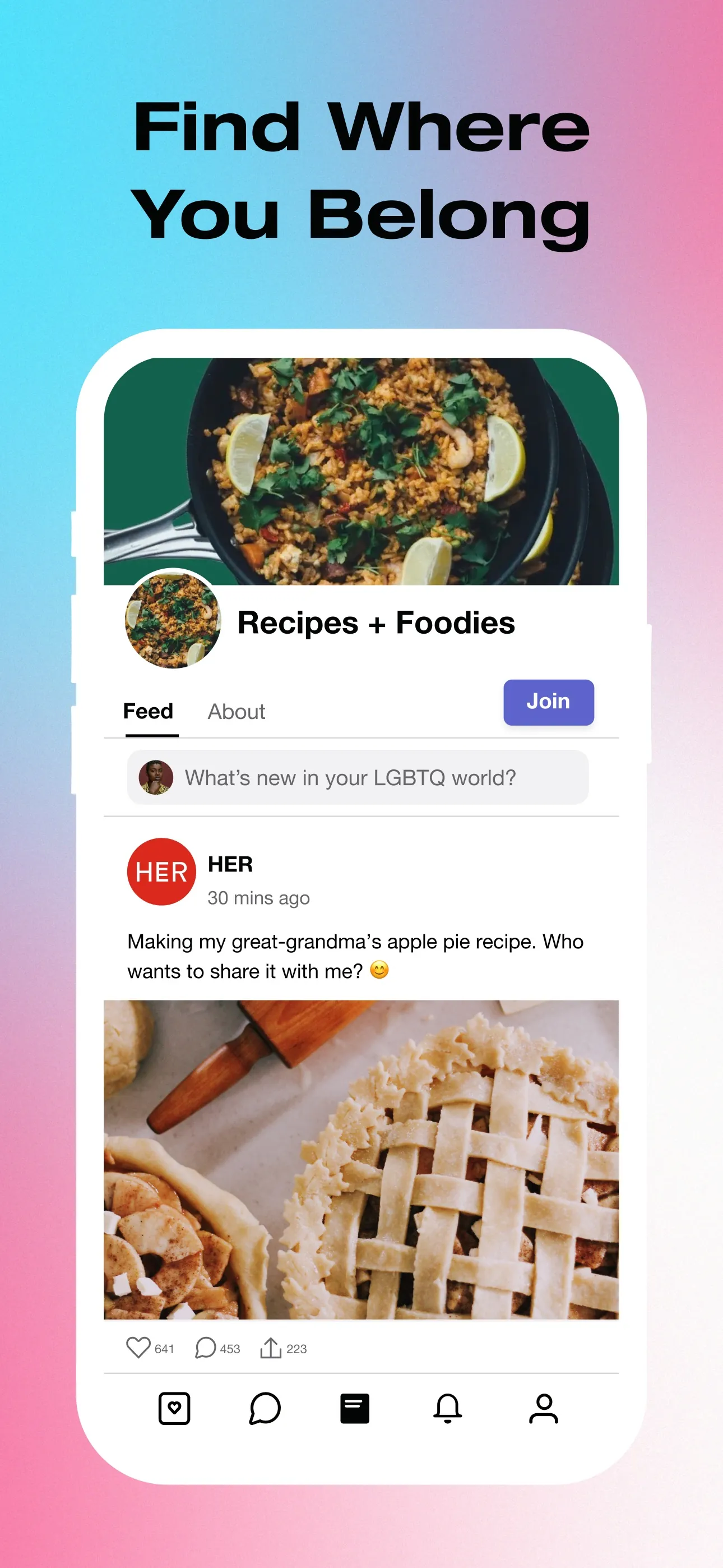HER:Lesbian&Queer LGBTQ Dating iphone screenshot 5