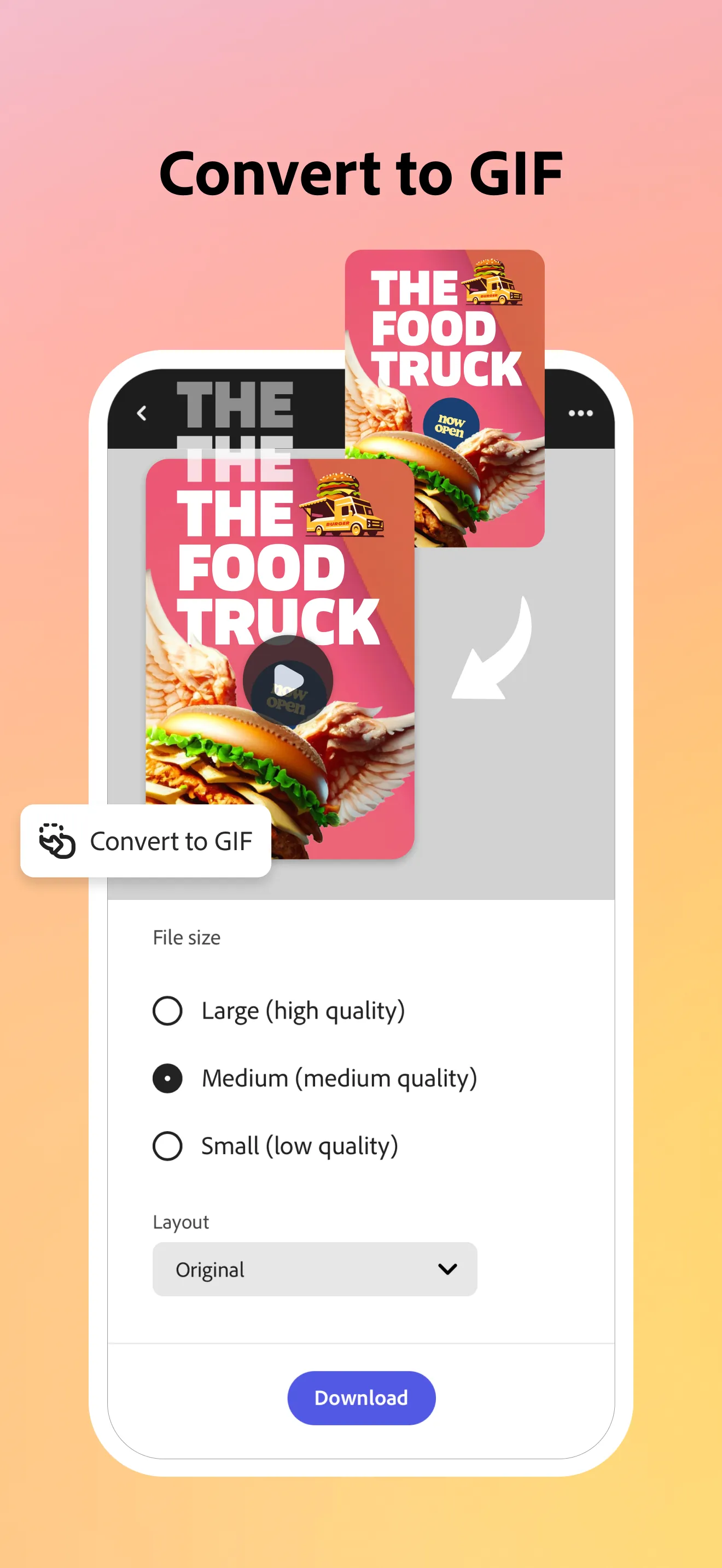 Adobe Express: AI Photo, Video iphone screenshot 4
