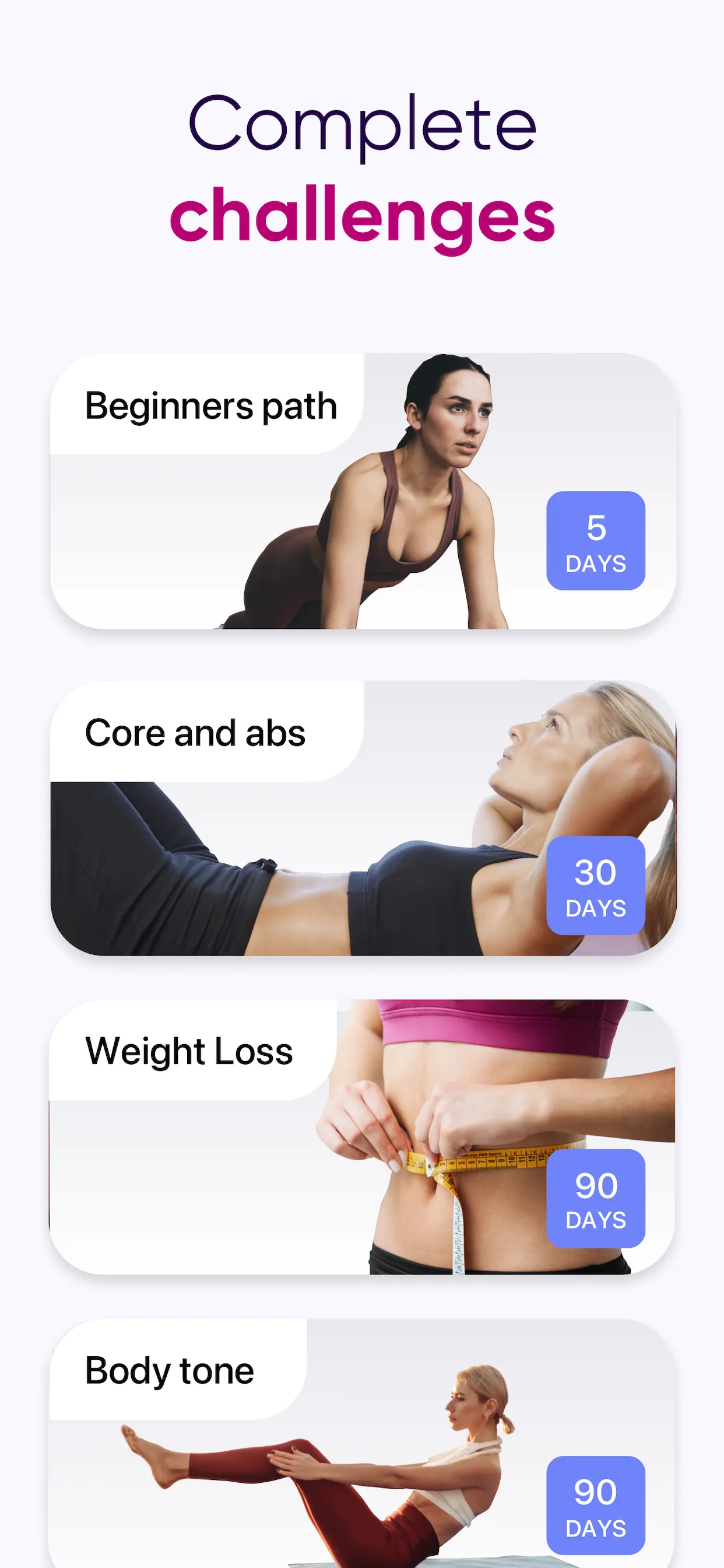 5 Minute Pilates Workout iphone screenshot 2