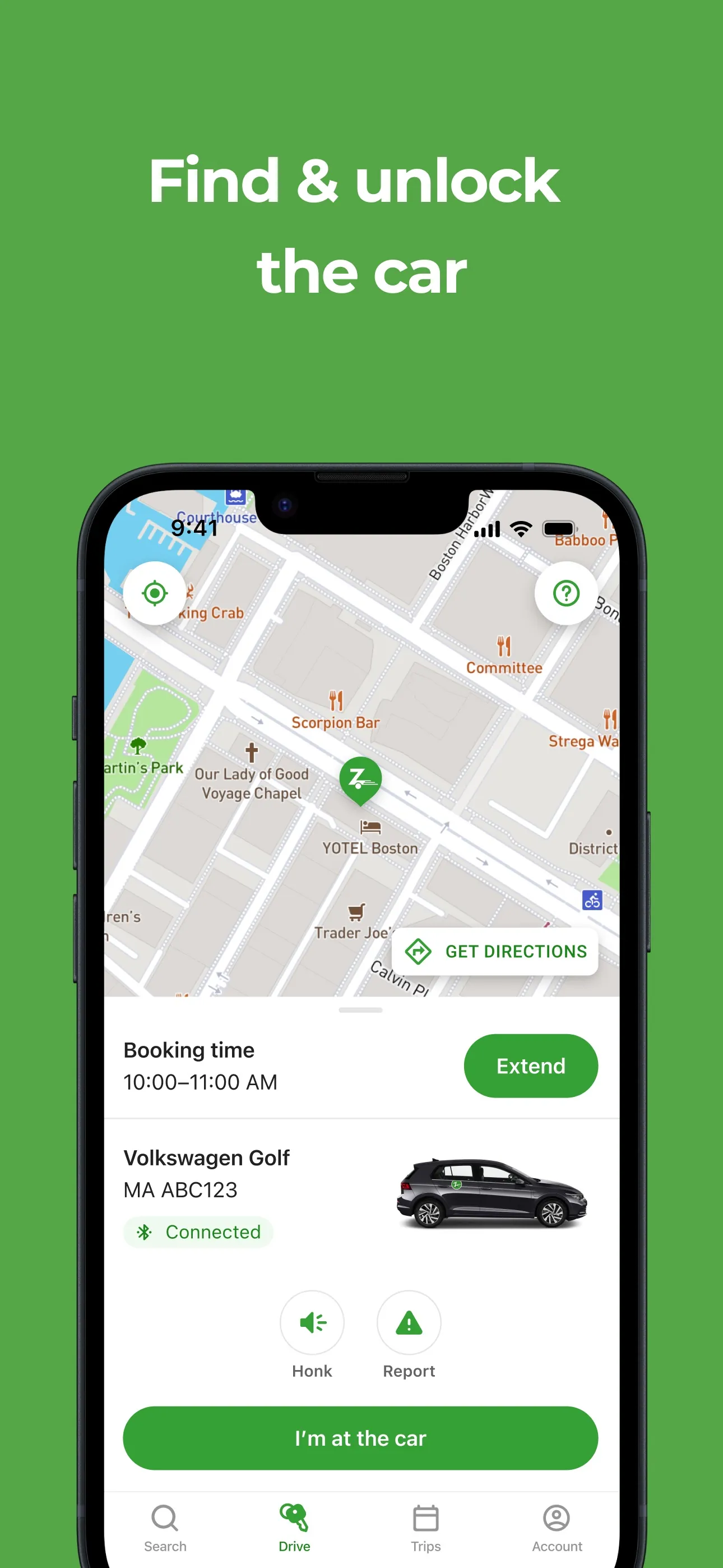Zipcar: cars on-demand iphone screenshot 3