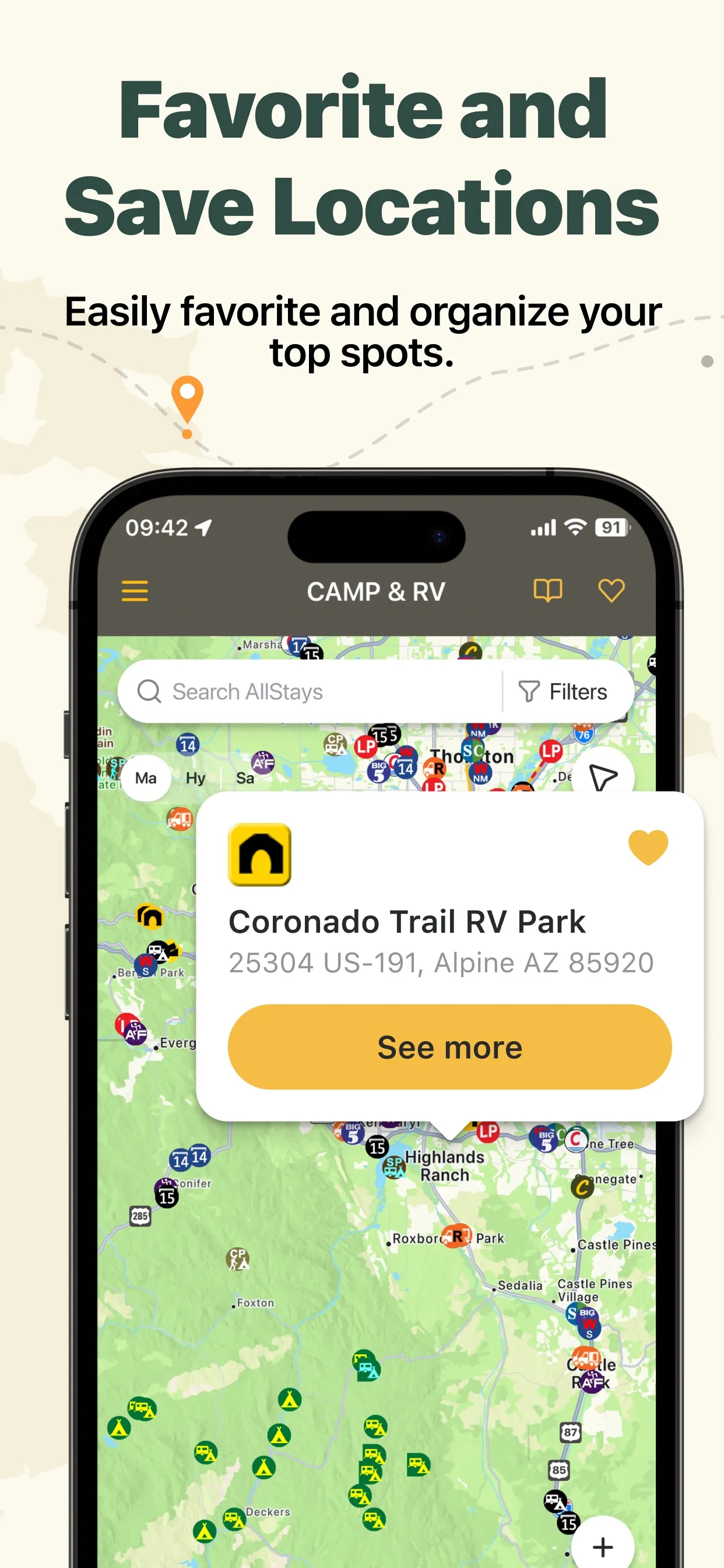 AllStays Camp & RV: Camping iphone screenshot 3
