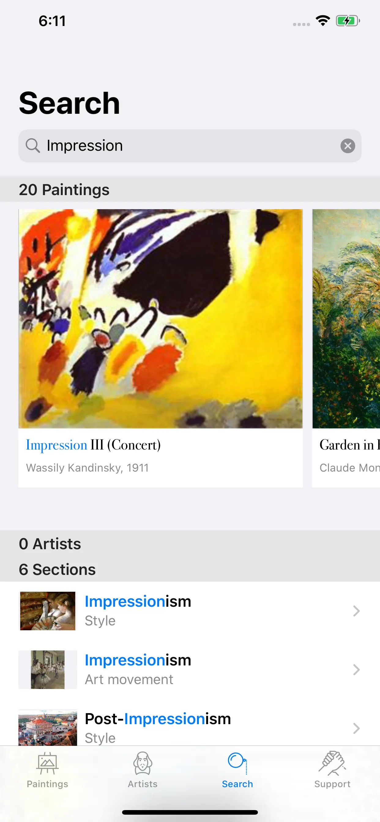 WikiArt iphone screenshot 9