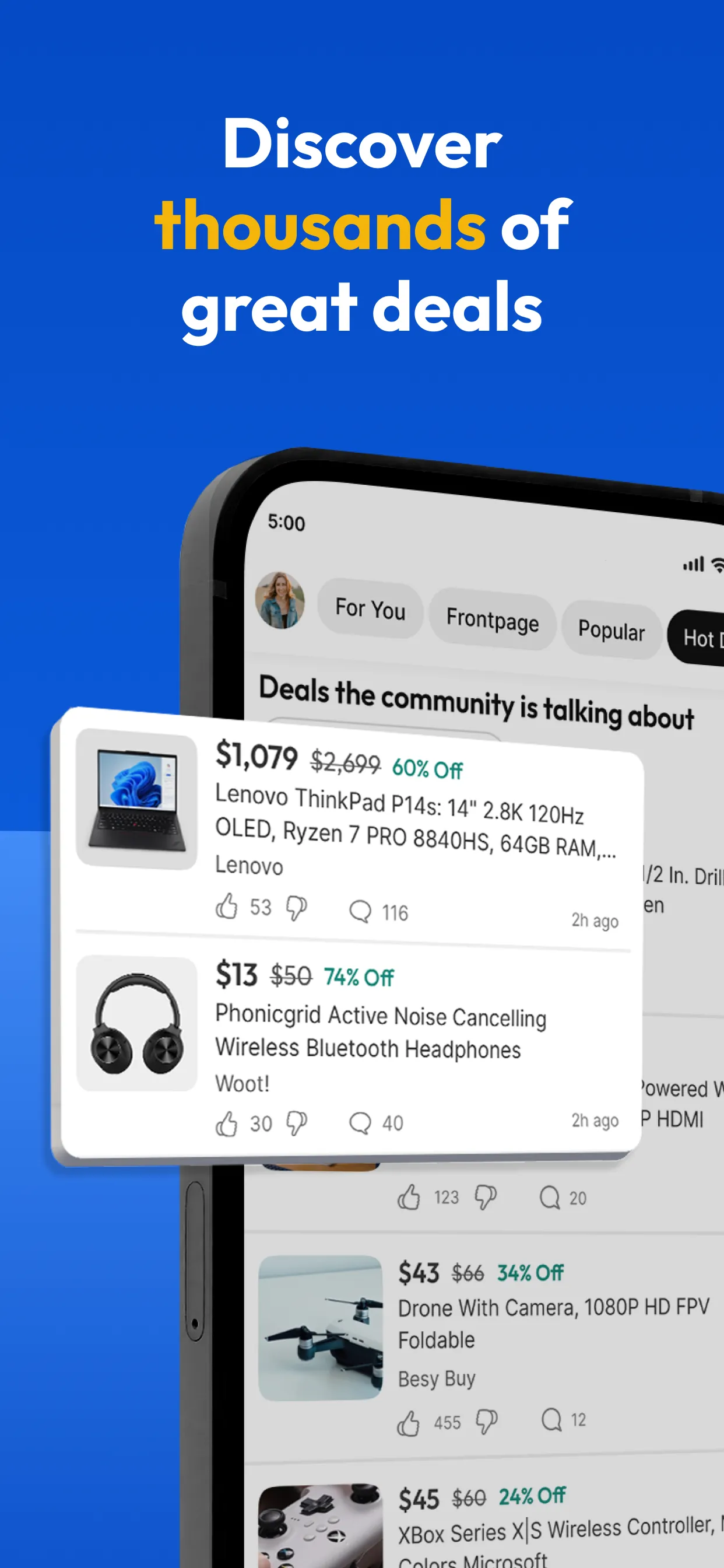 Slickdeals: Deals & Discounts iphone screenshot 3