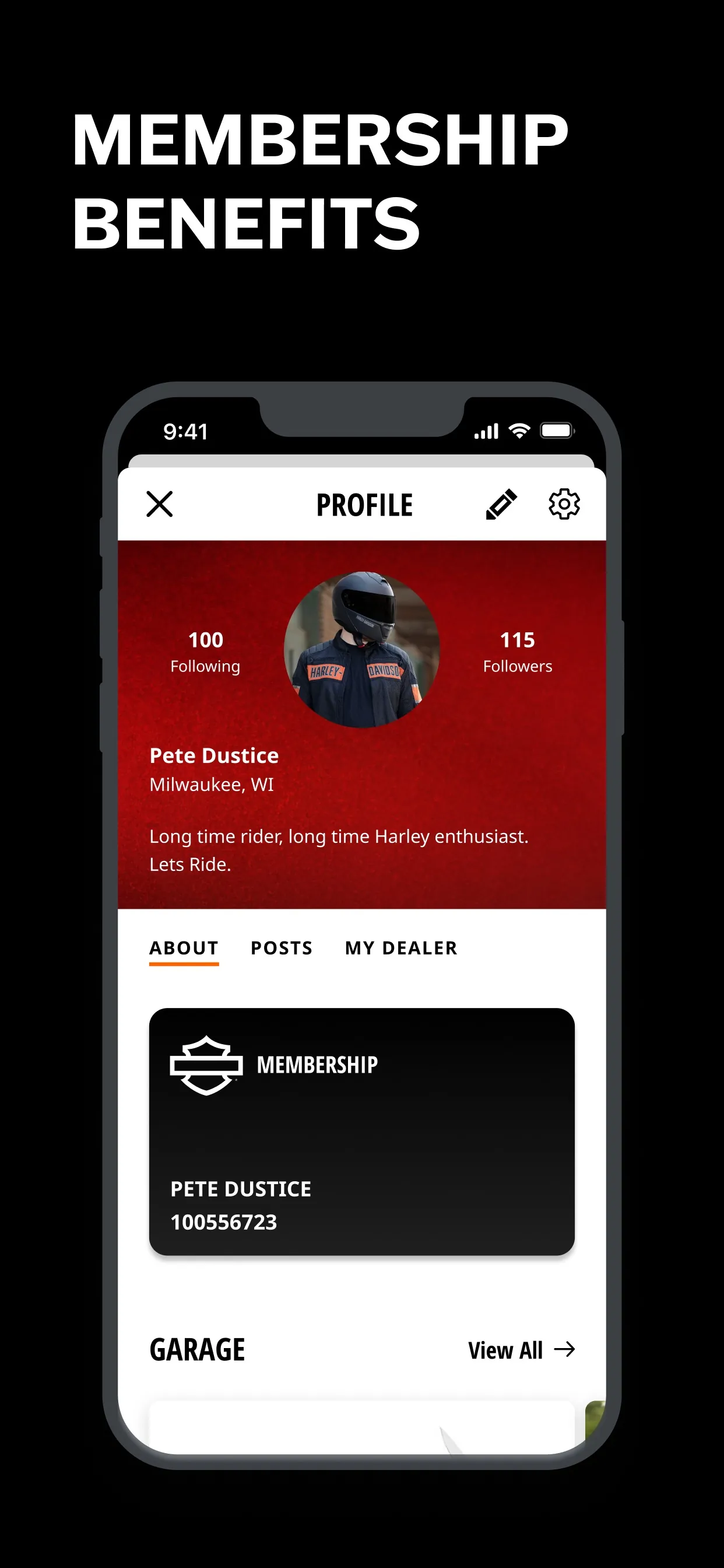 Harley-Davidson iphone screenshot 3