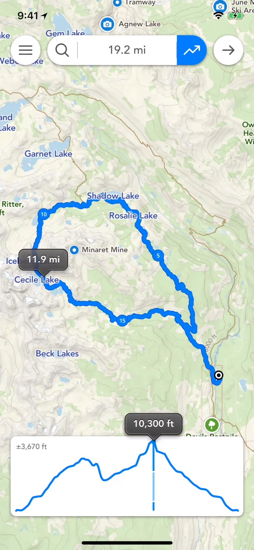 Footpath Route Planner iphone screenshot 1