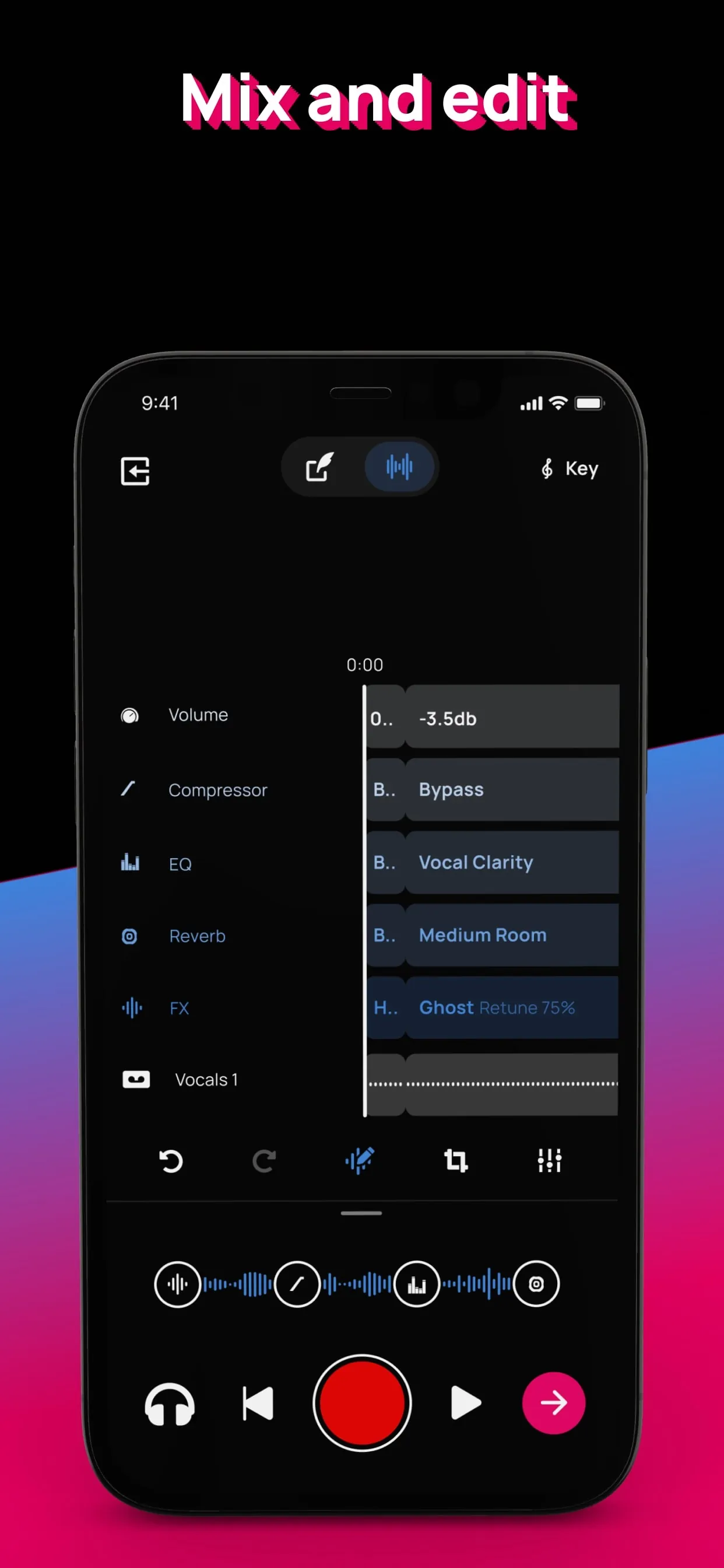 Voloco: Vocal Recording Studio iphone screenshot 6