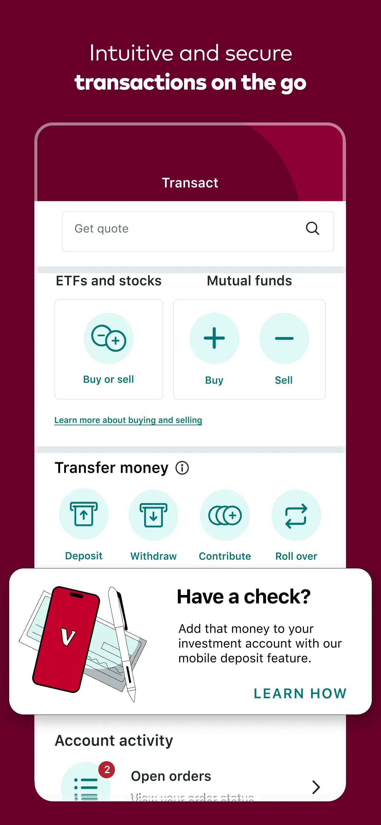 Vanguard: Save, Invest, Retire iphone screenshot 5